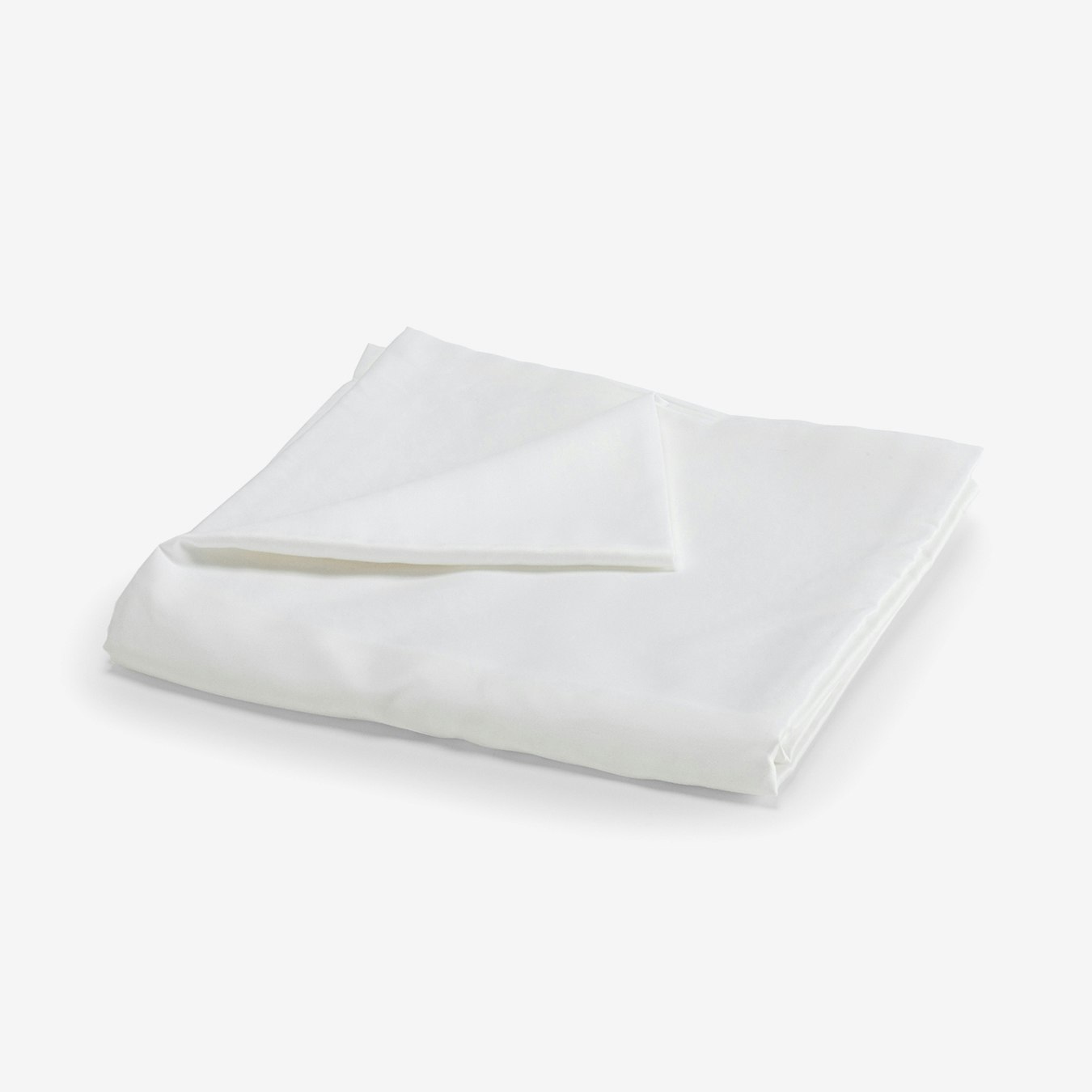 Percale Flat Sheet - White by Bedroommood - Fy