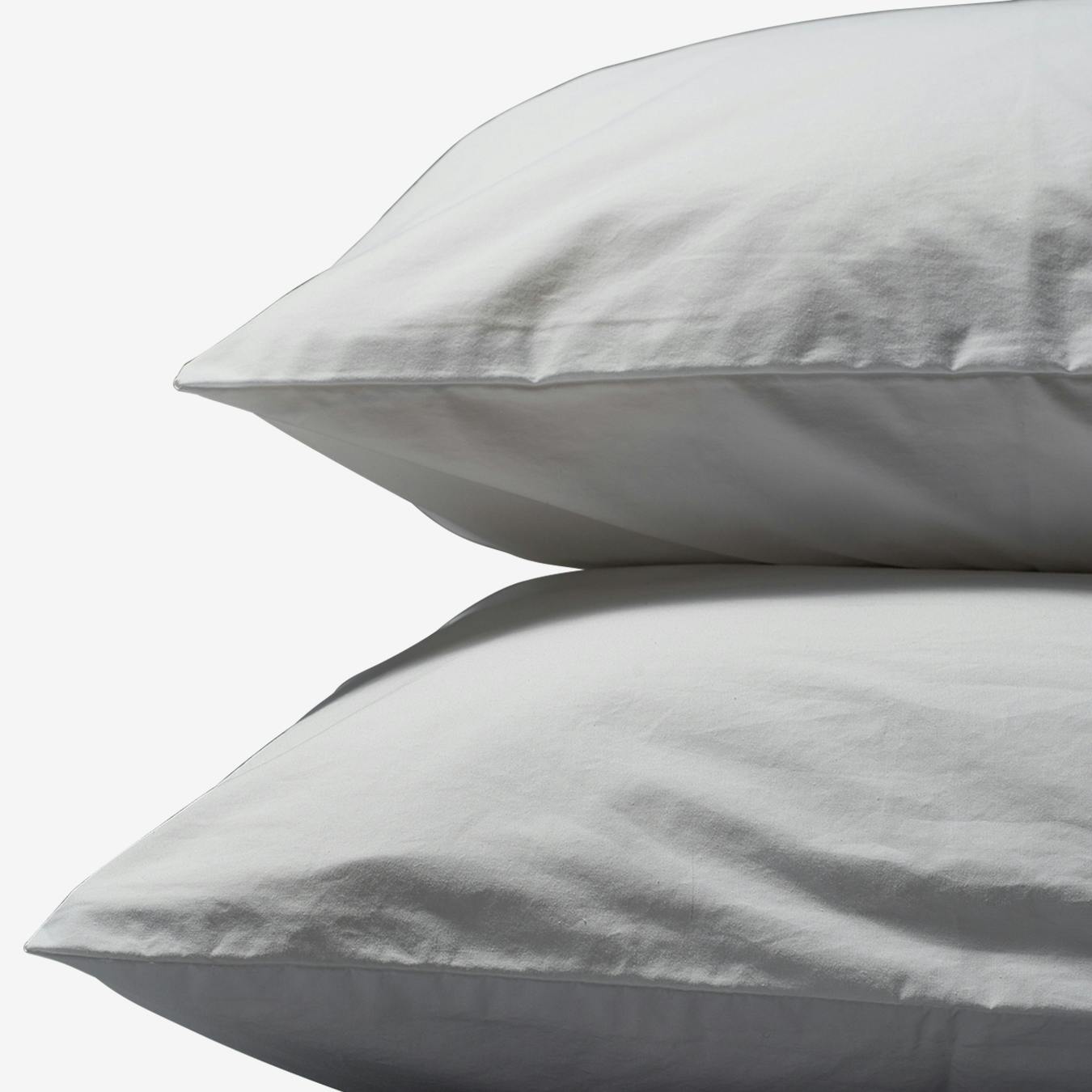 Percale Pillow Case White by Percale Pillow Case White by