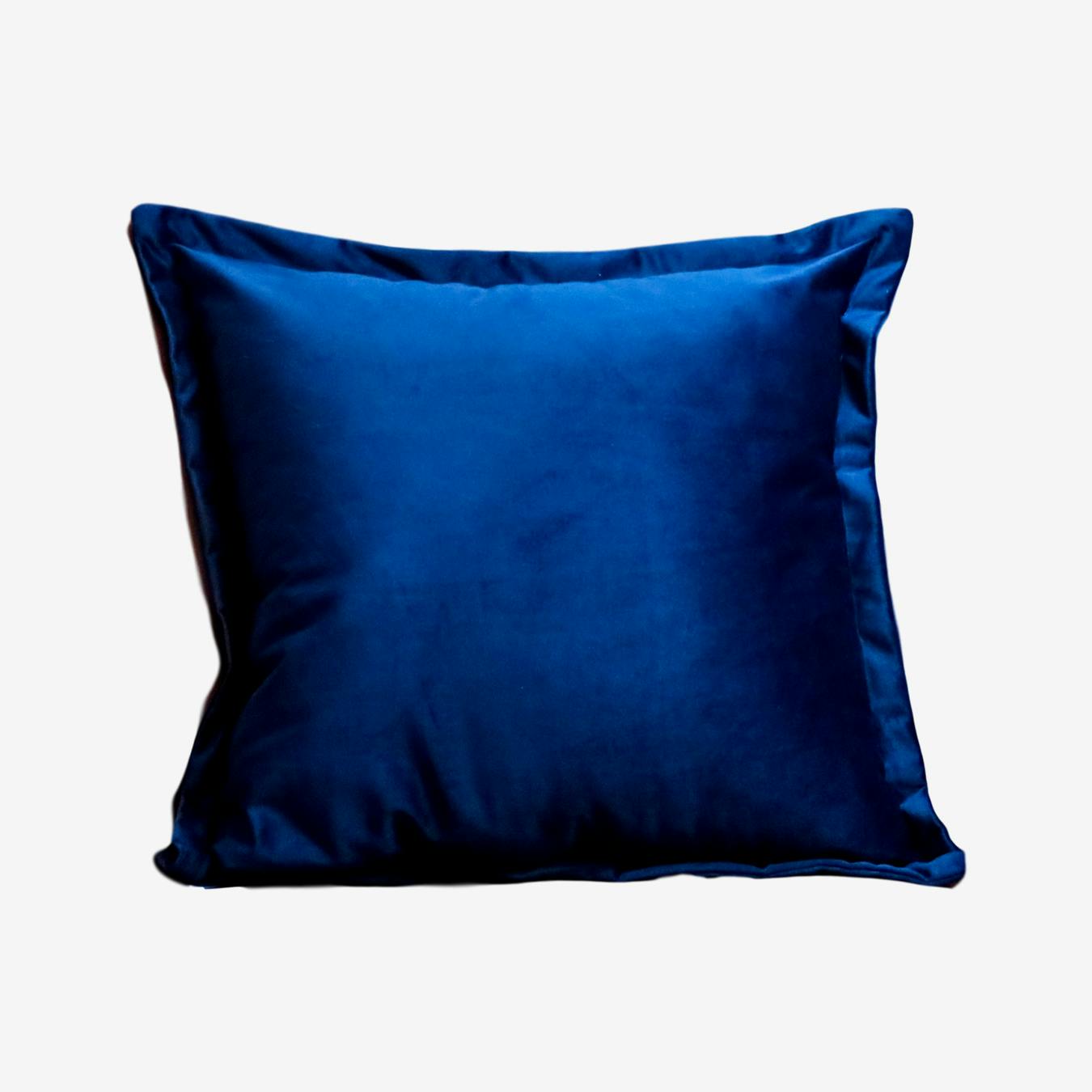 Navy Blue Velvet Cushion Cover by Blue Velvet Pillow Cover Blue Throw