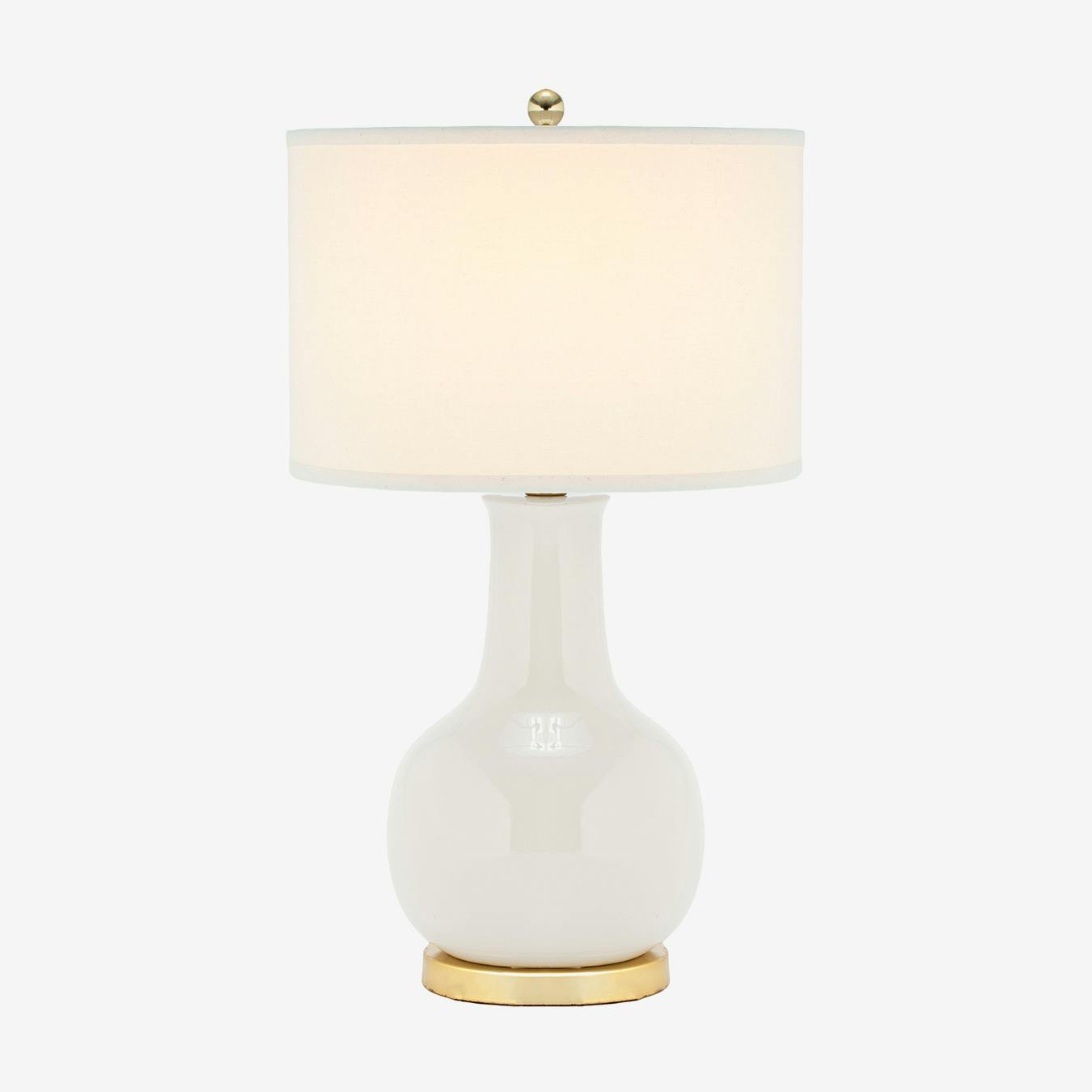 Transitional Ceramic Table Lamp Grey Transitional Ceramic Table Lamp