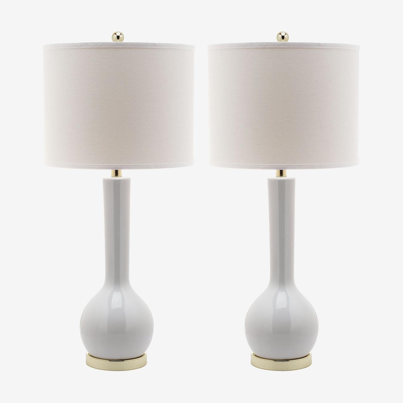 Transitional Ceramic Table Lamp White Transitional Ceramic Table Lamp