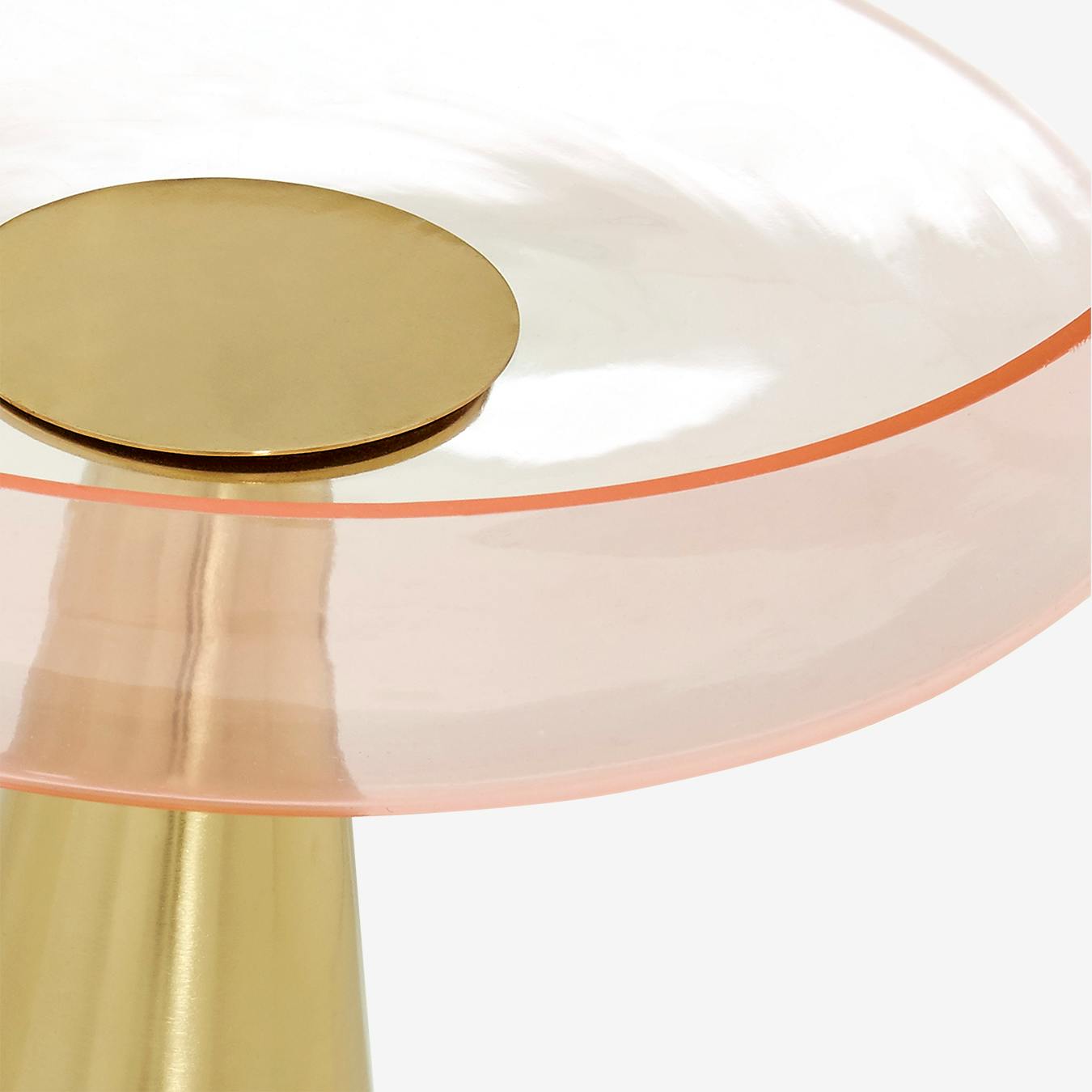 Martini Side Table Gold Pink Martini Side Table Gold Pink
