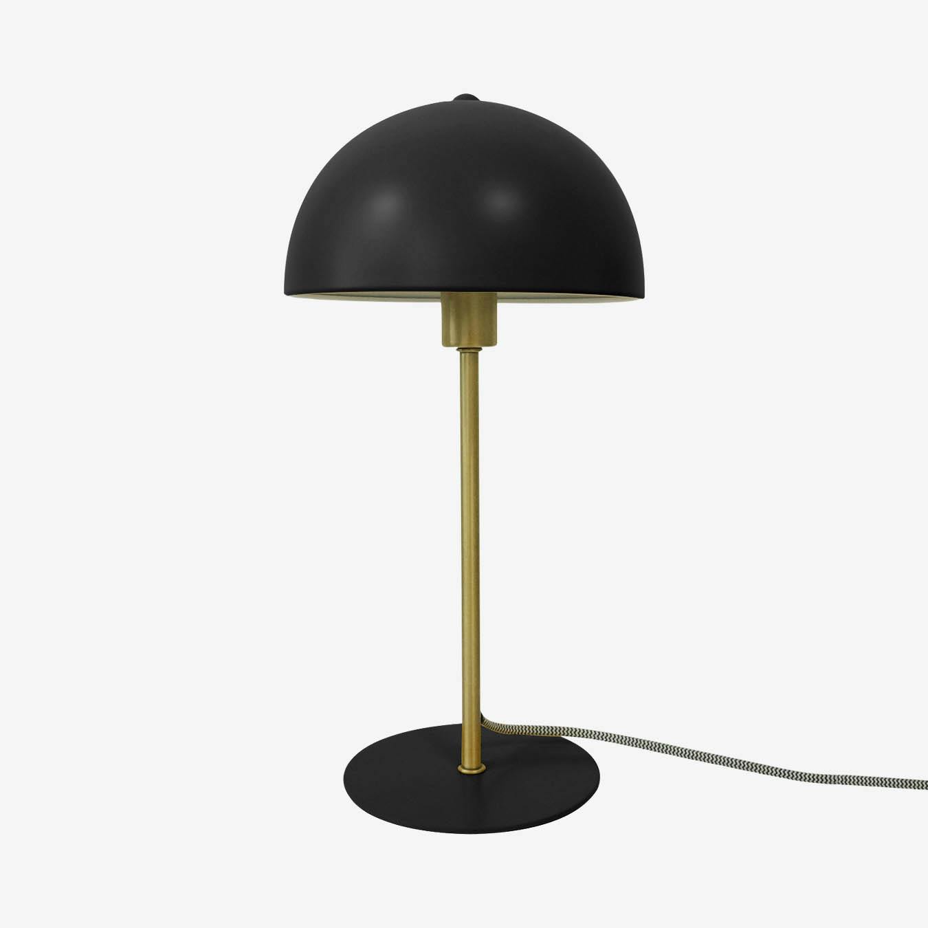 Bonnet Table Lamp Metal Black by black wrought iron table lamp