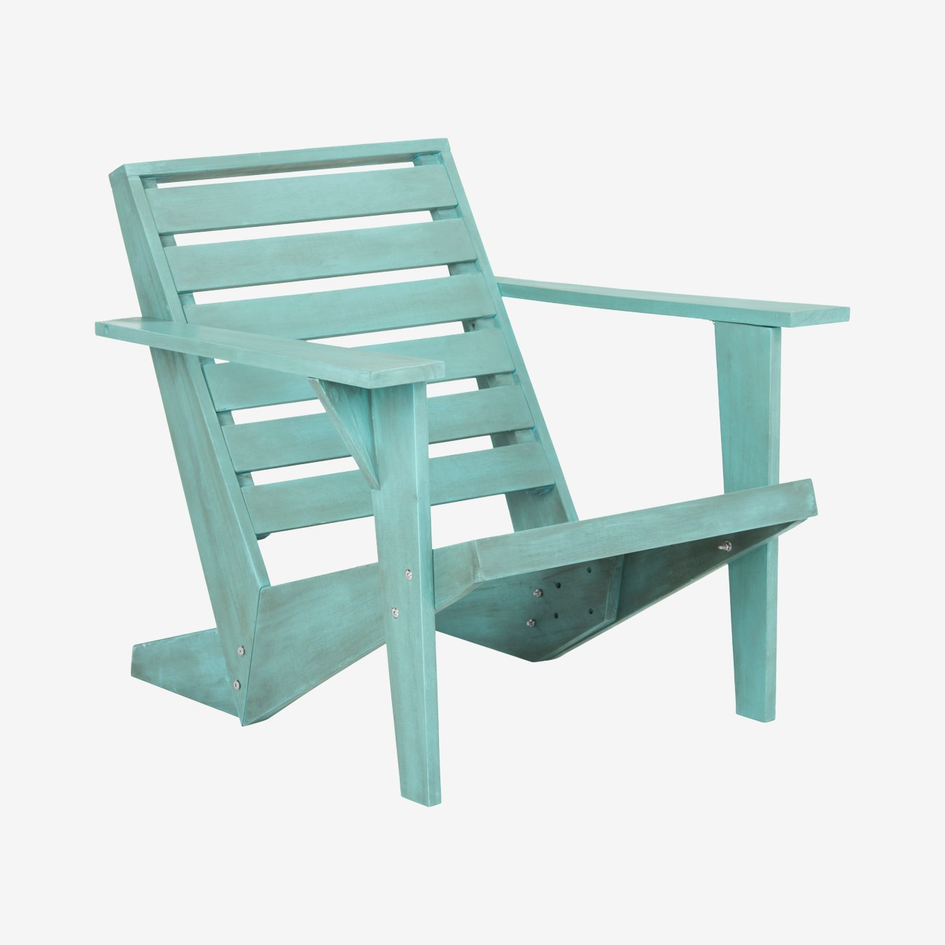 Lanty Adirondack Chair - Oriental Blue by Safavieh - Fy