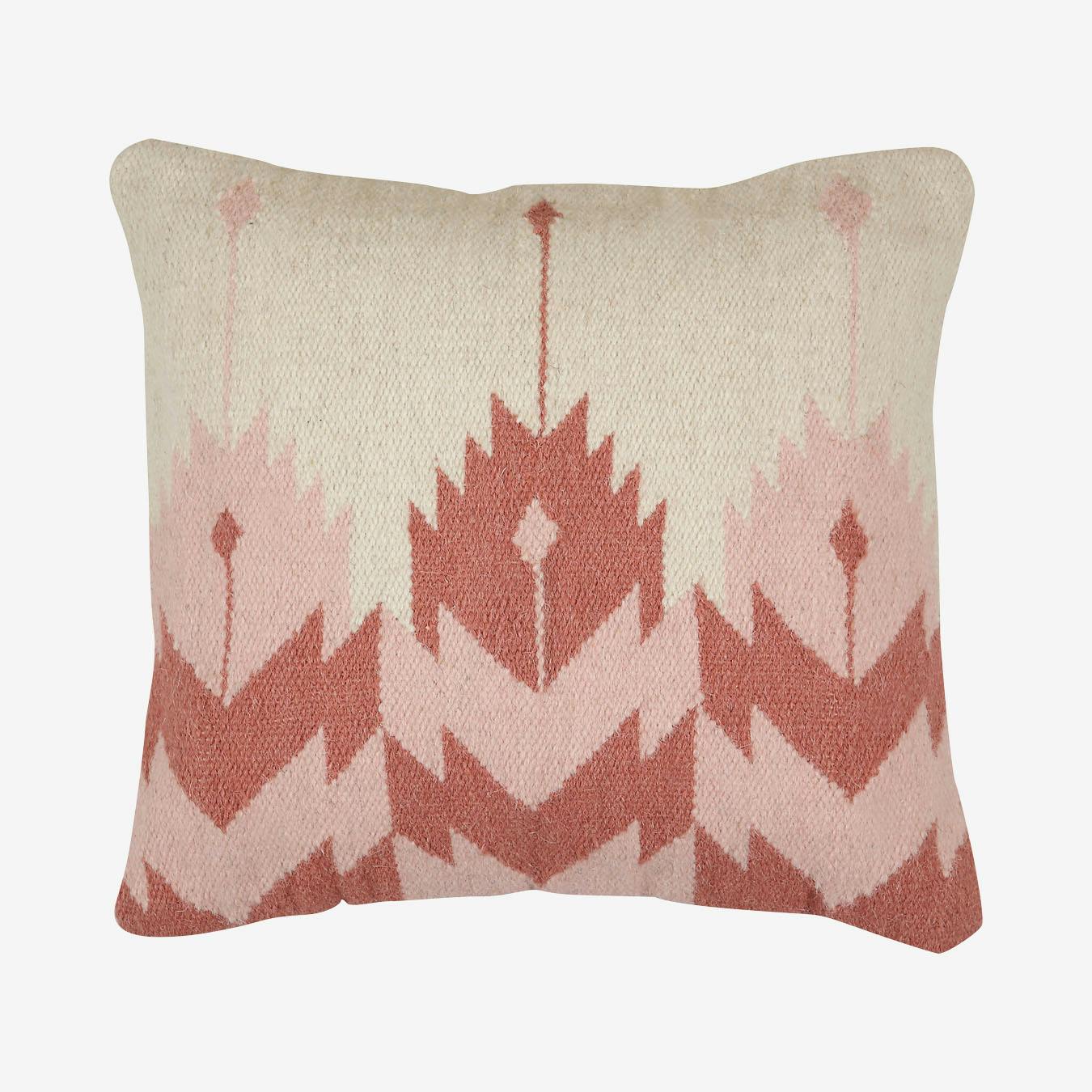 Barichara Pillow Indigo Mint by Barichara Pillow Indigo Mint by