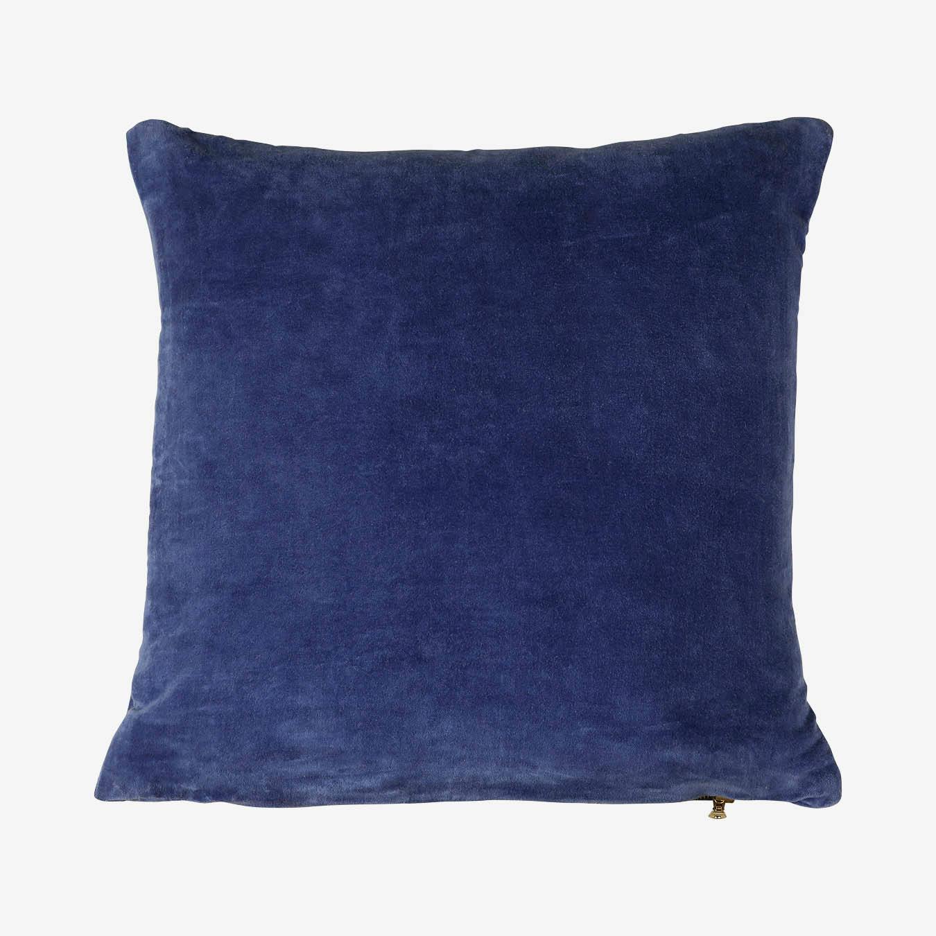 Lush Velvet Cushion Cover Indigo Blue Lush Velvet Pillow Covers | Velvet
