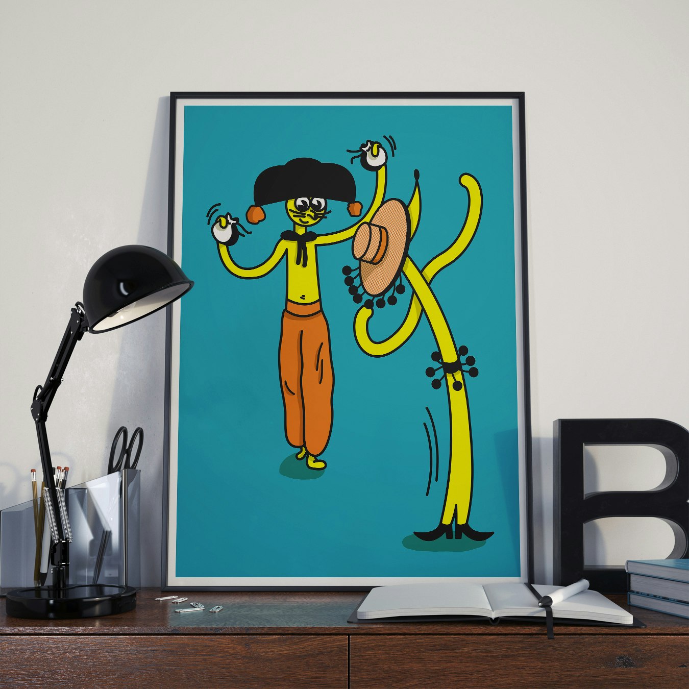 Spanish Cat Art Print by Print Now - Riot Later - Fy