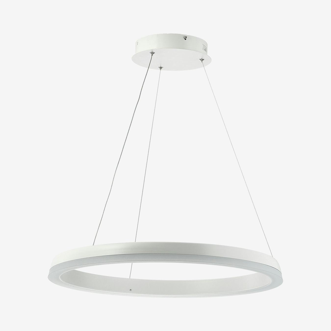 Led hoop pendant deals light