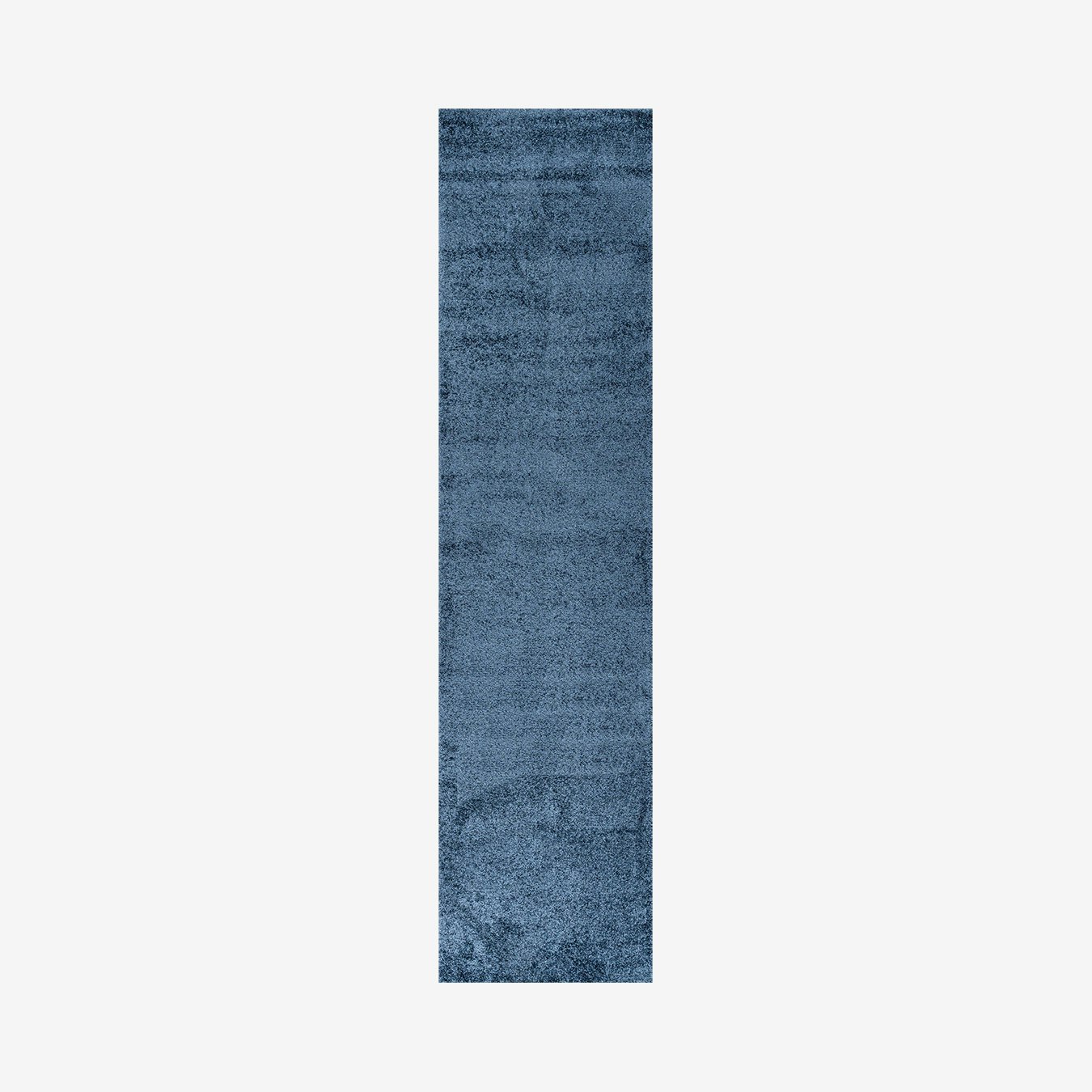 Haze Solid LowPile Runner Rug Navy by JONATHAN Y Fy