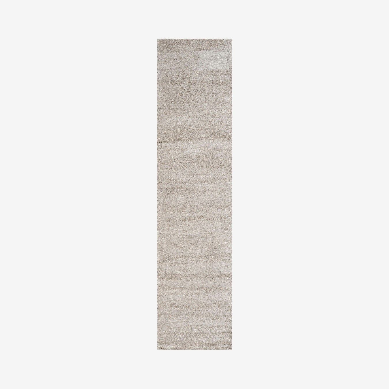 Haze Solid LowPile Runner Rug Beige by JONATHAN Y Fy