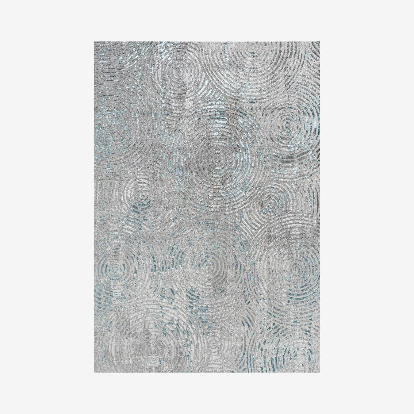 Timeworn Modern Abstract Area Rug Grey Turquoise By JONATHAN Y Fy   PJ 2966 773 P1 