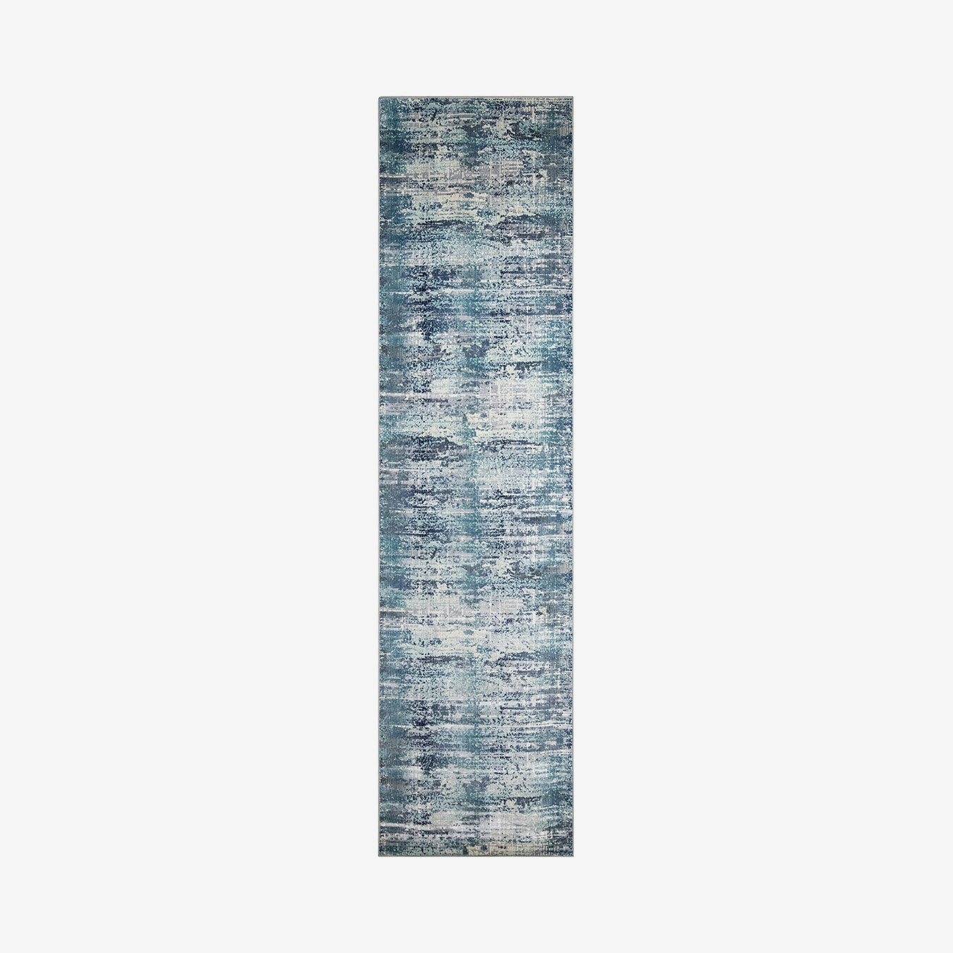 Westfield Jasper Runner Rug Silver / Teal / Green / Ivory by Noori