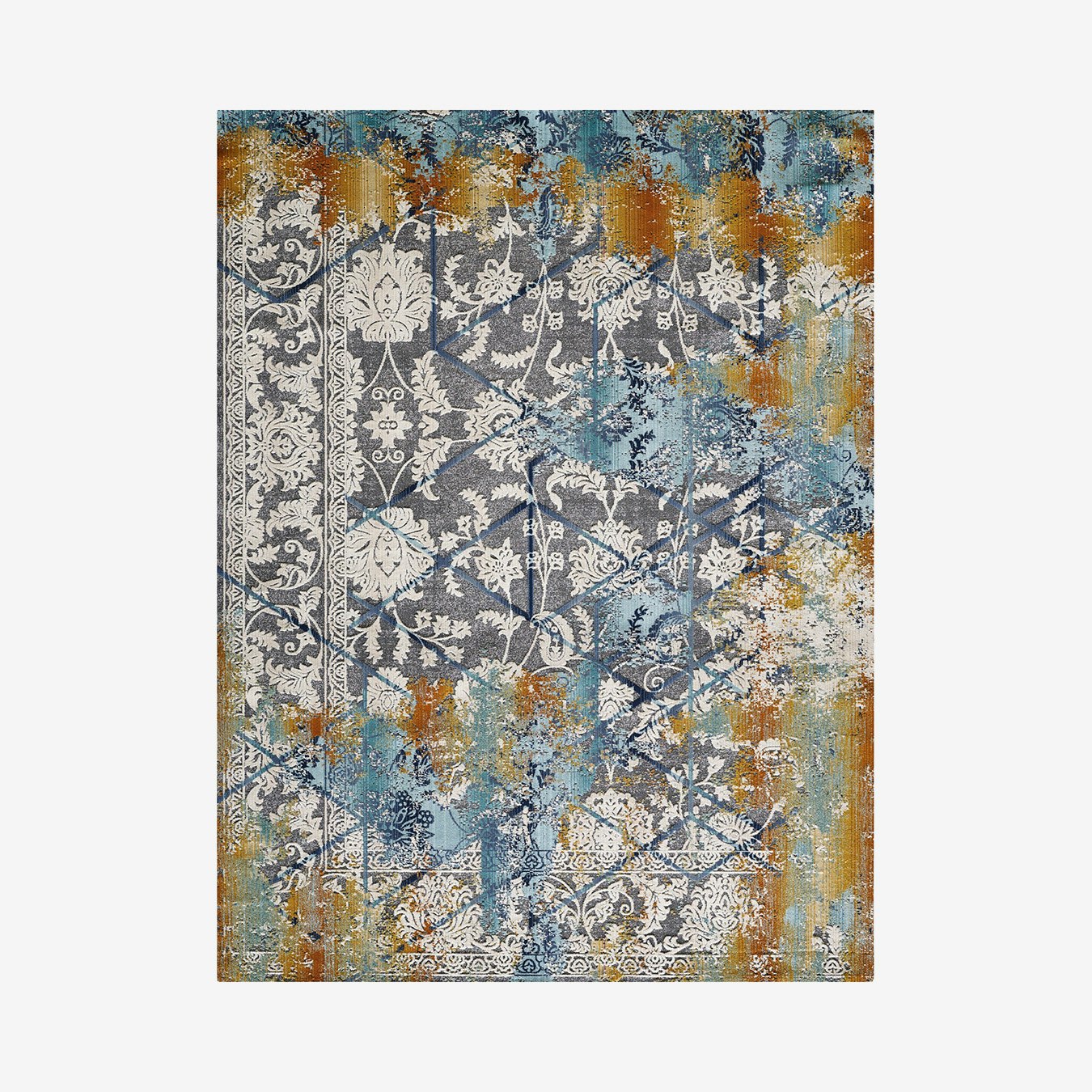 Westfield Claudine Rug Grey / Ivory by Noori Rugs Fy
