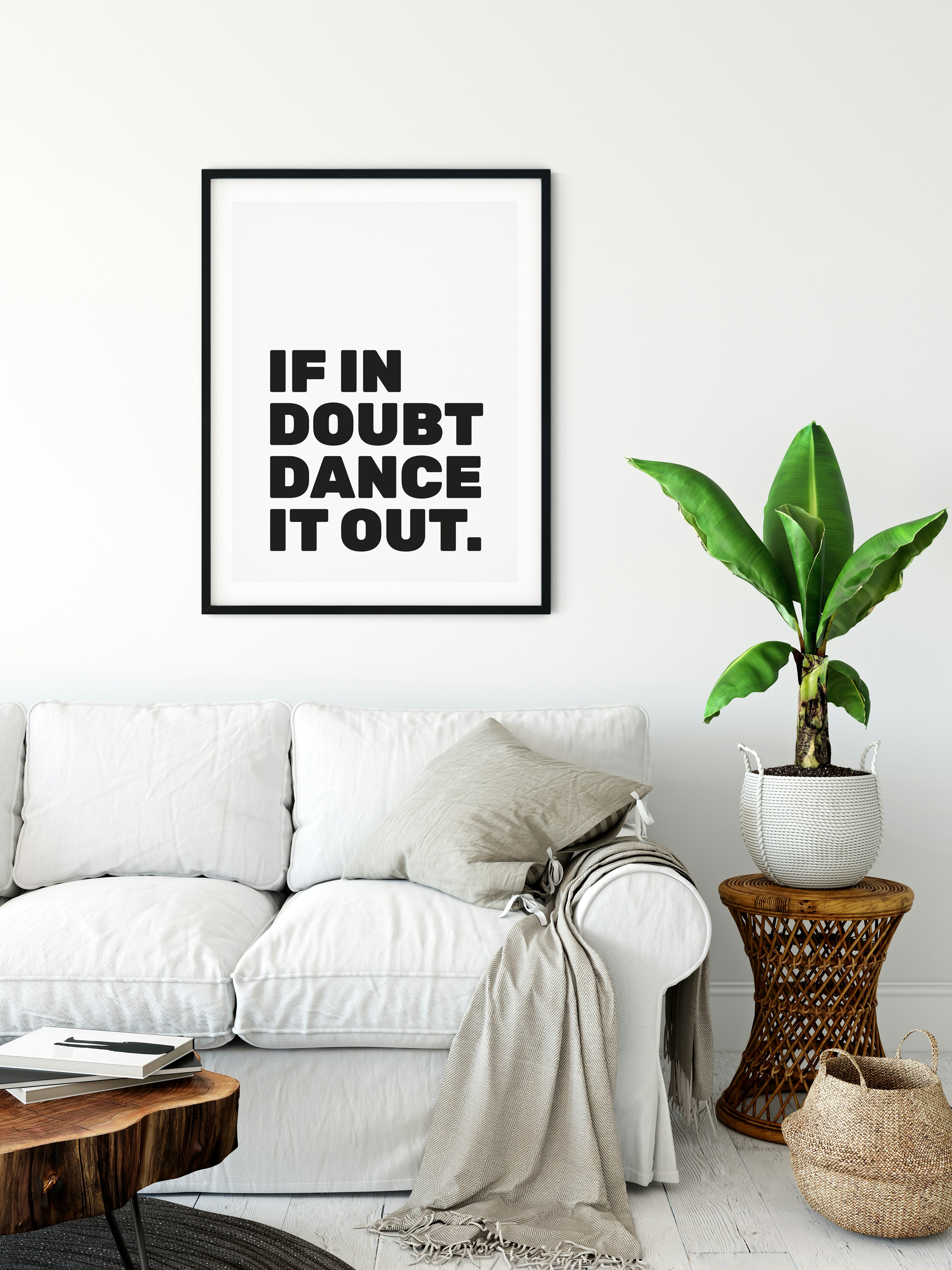 If In Doubt Art Print by The Native State - Fy