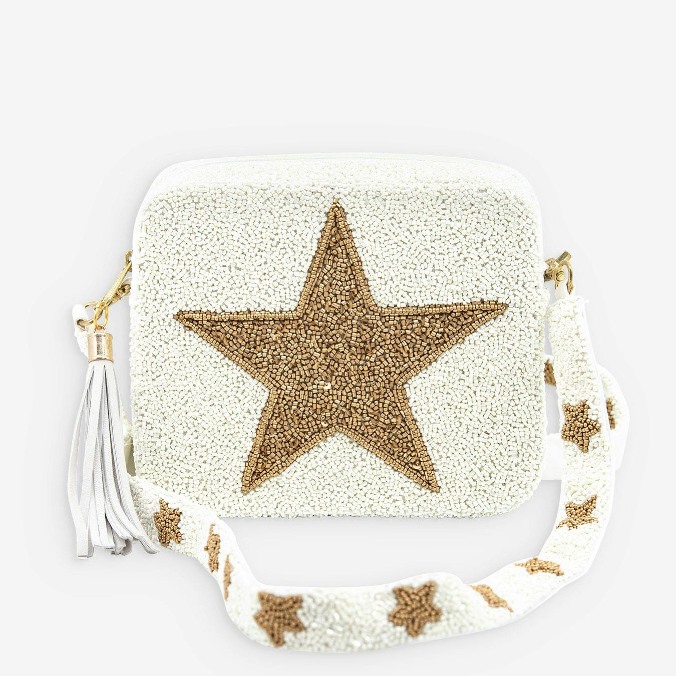 Beaded hot sale crossbody bag