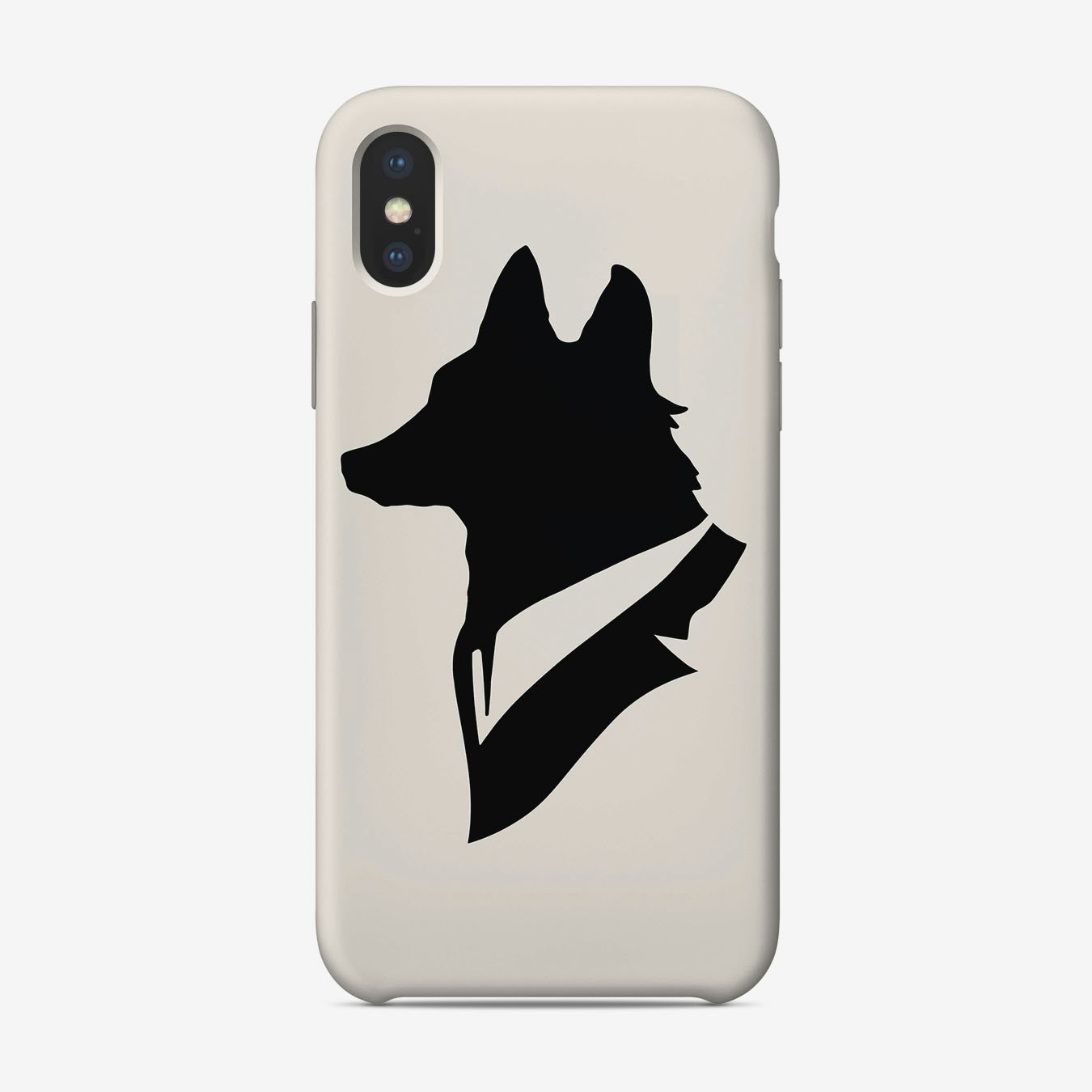 Mr Fox Smart iPhone Case by Florent Bodart - Fy