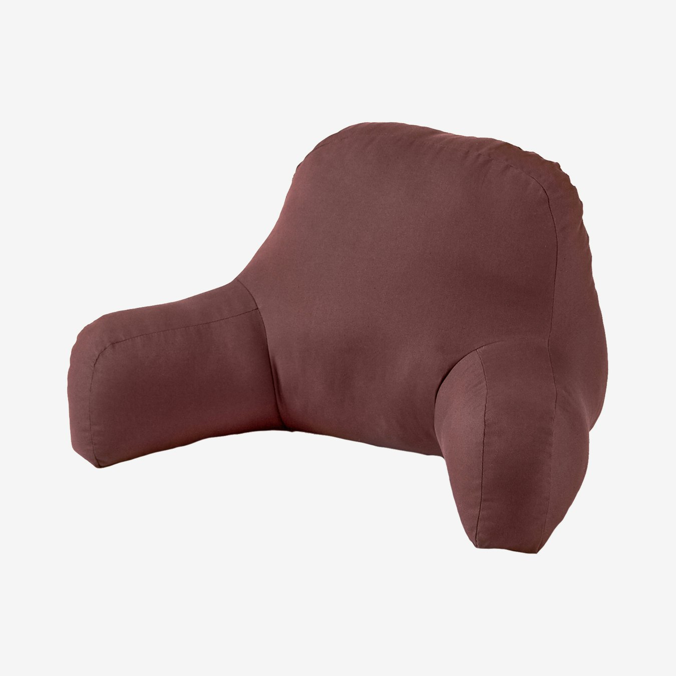 Cotton Duck Bed Rest Pillow Chocolate by The Cozy Cloth Fy