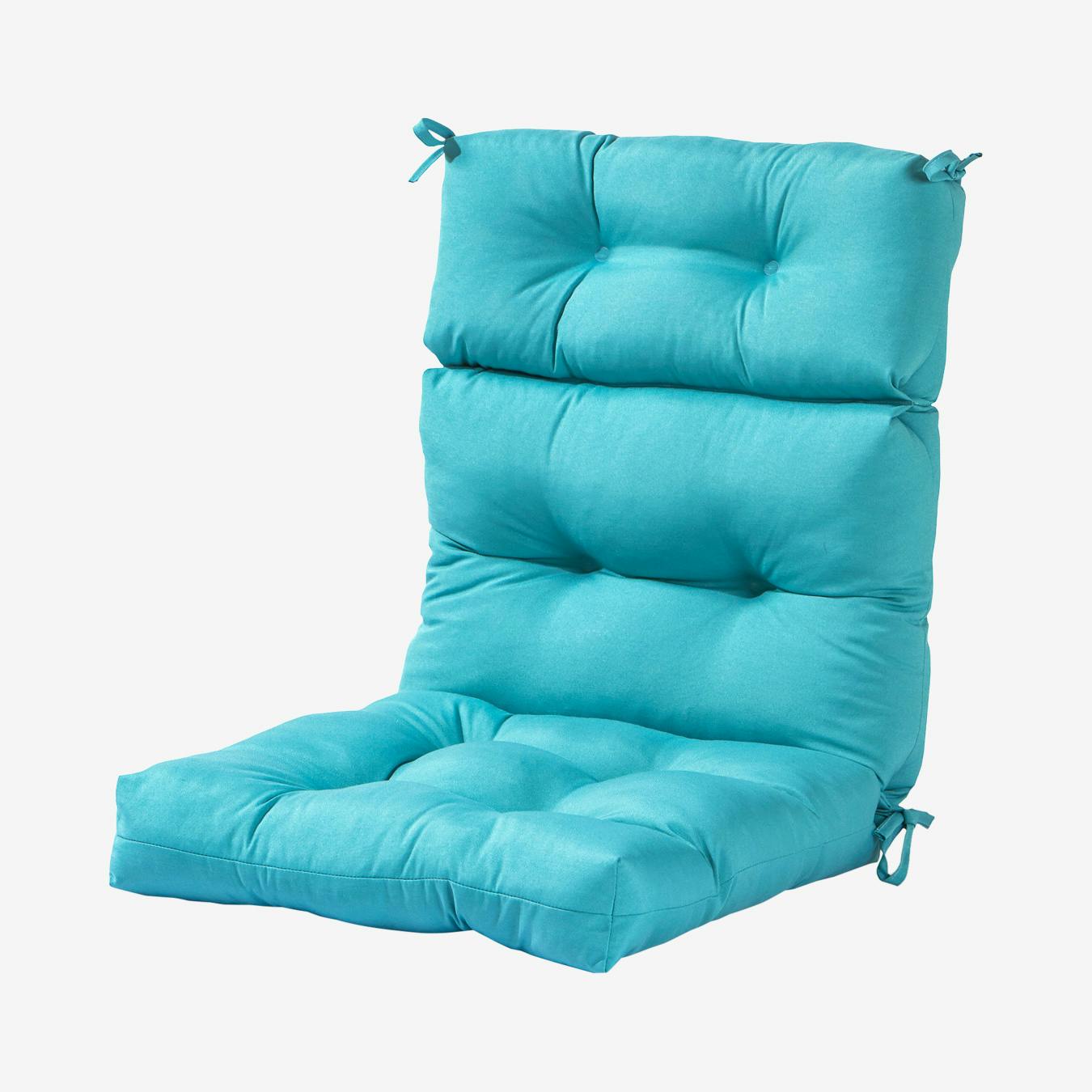 Teal lounge outlet chair cushions