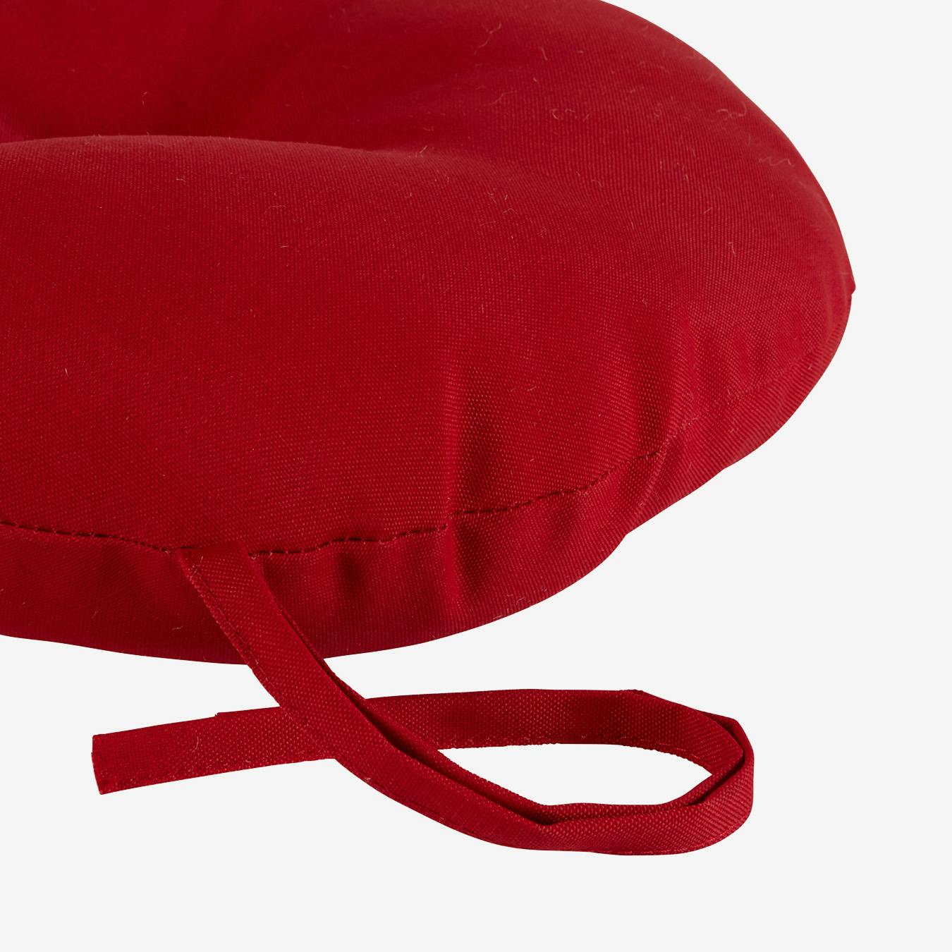 Round Outdoor Bistro Chair Cushions Salsa Set of 2 by The Cozy Cloth Fy