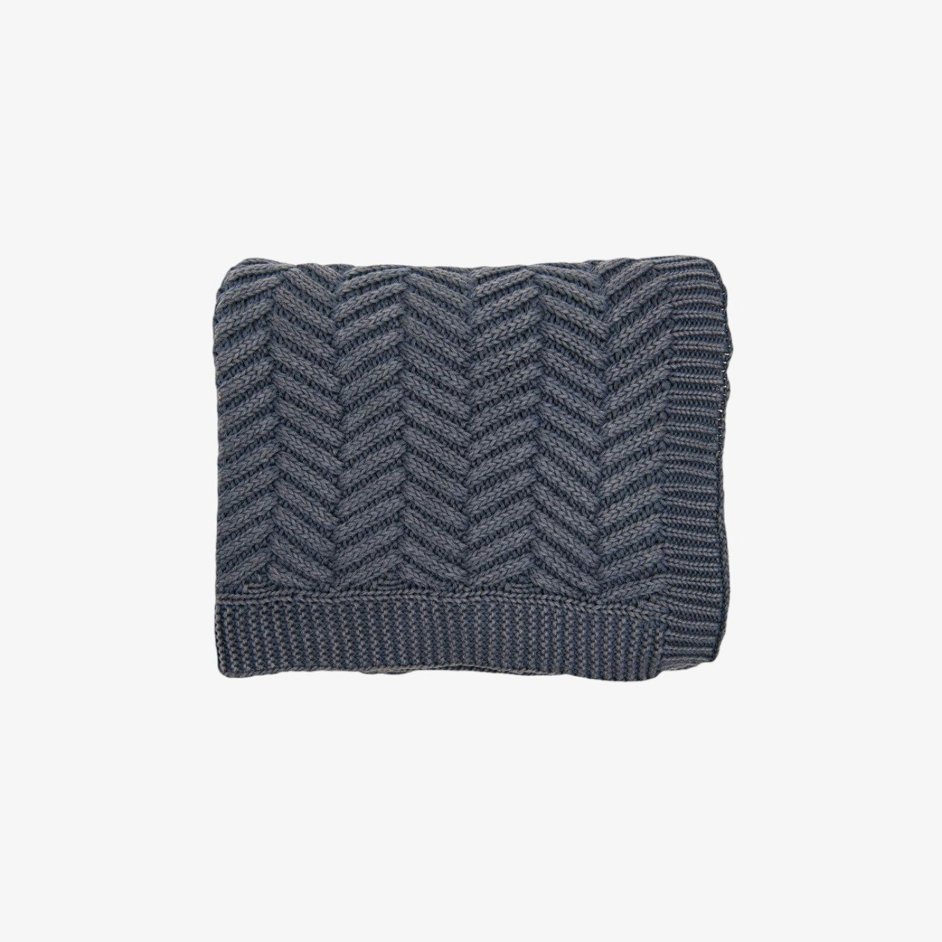 Washed Chevron Throw Blanket Dark Gray by Pink Lemonade LLC Fy