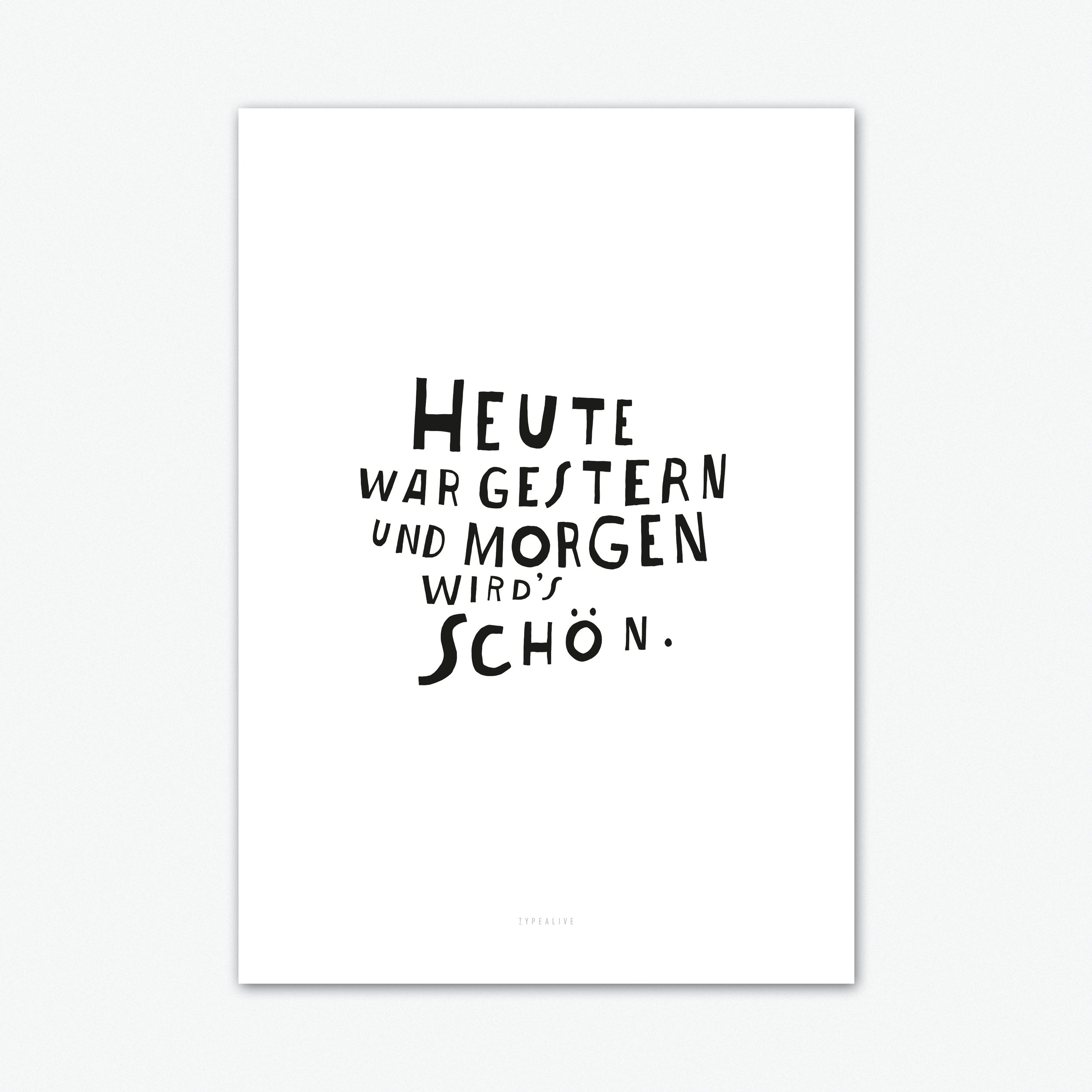 Heute Art Print | Fast shipping | Fy