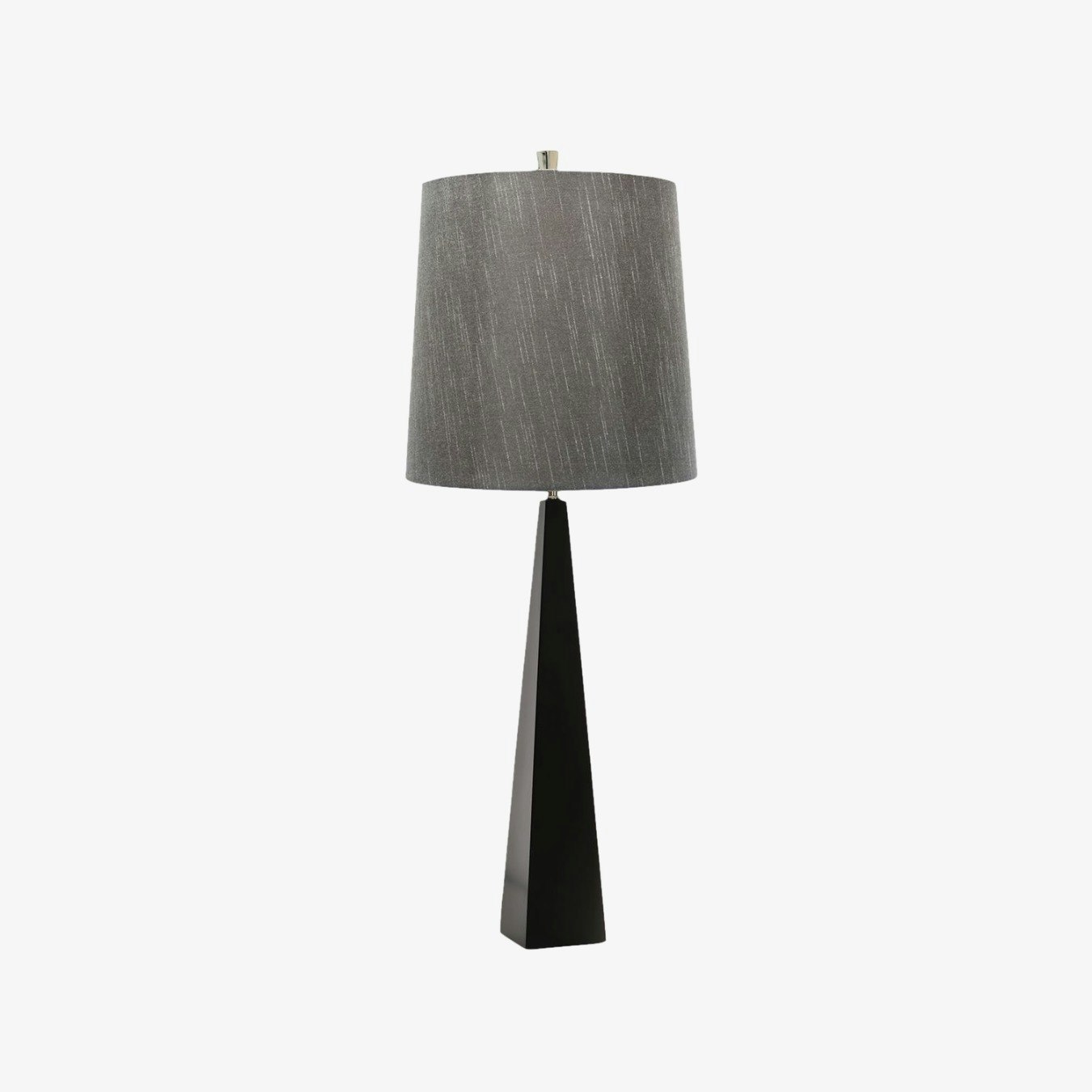Ascent 1Light Tapered Column Table Lamp Black by Elstead Lighting Fy
