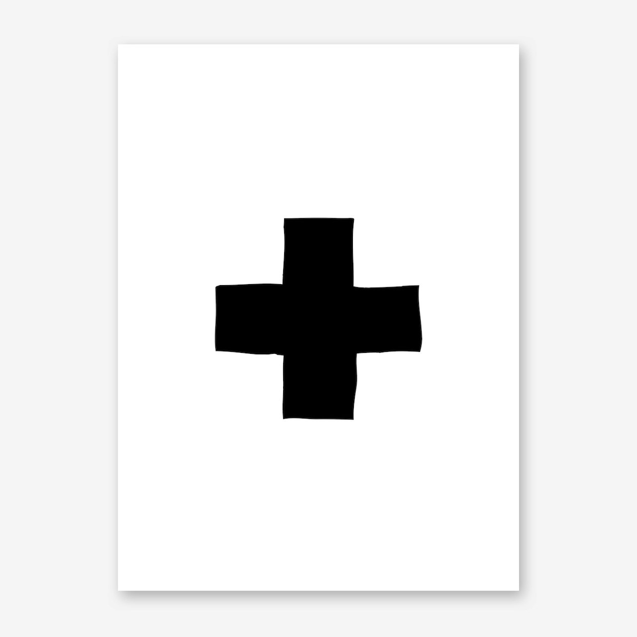 Plus Canvas Print by Studio Mottos Fy