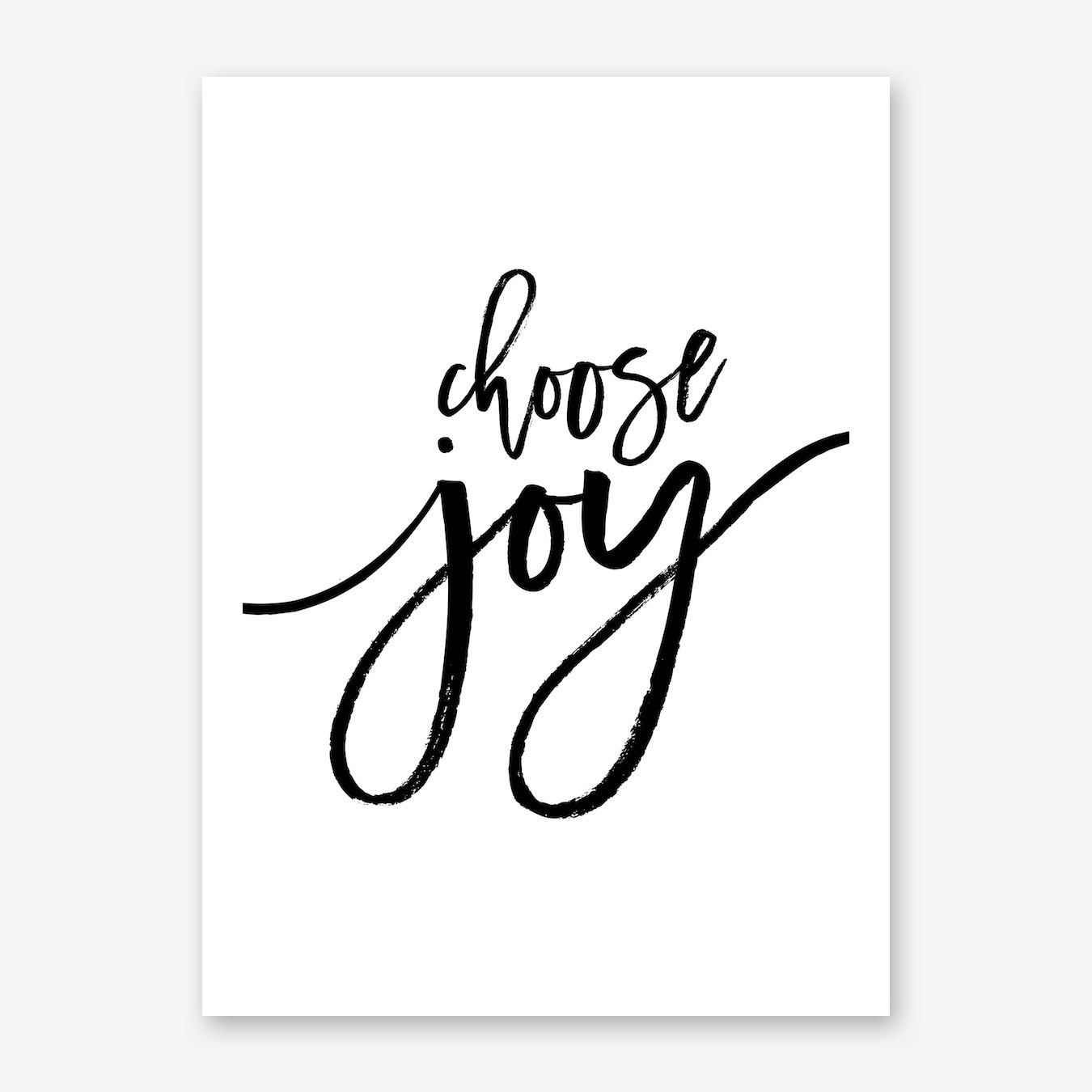 Choose Joy Art Print by Vivid Atelier Fy