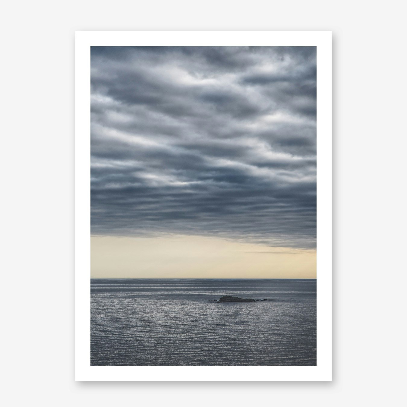 Let's Meet at the Horizon 1 Art Print by Nur Mut Fy