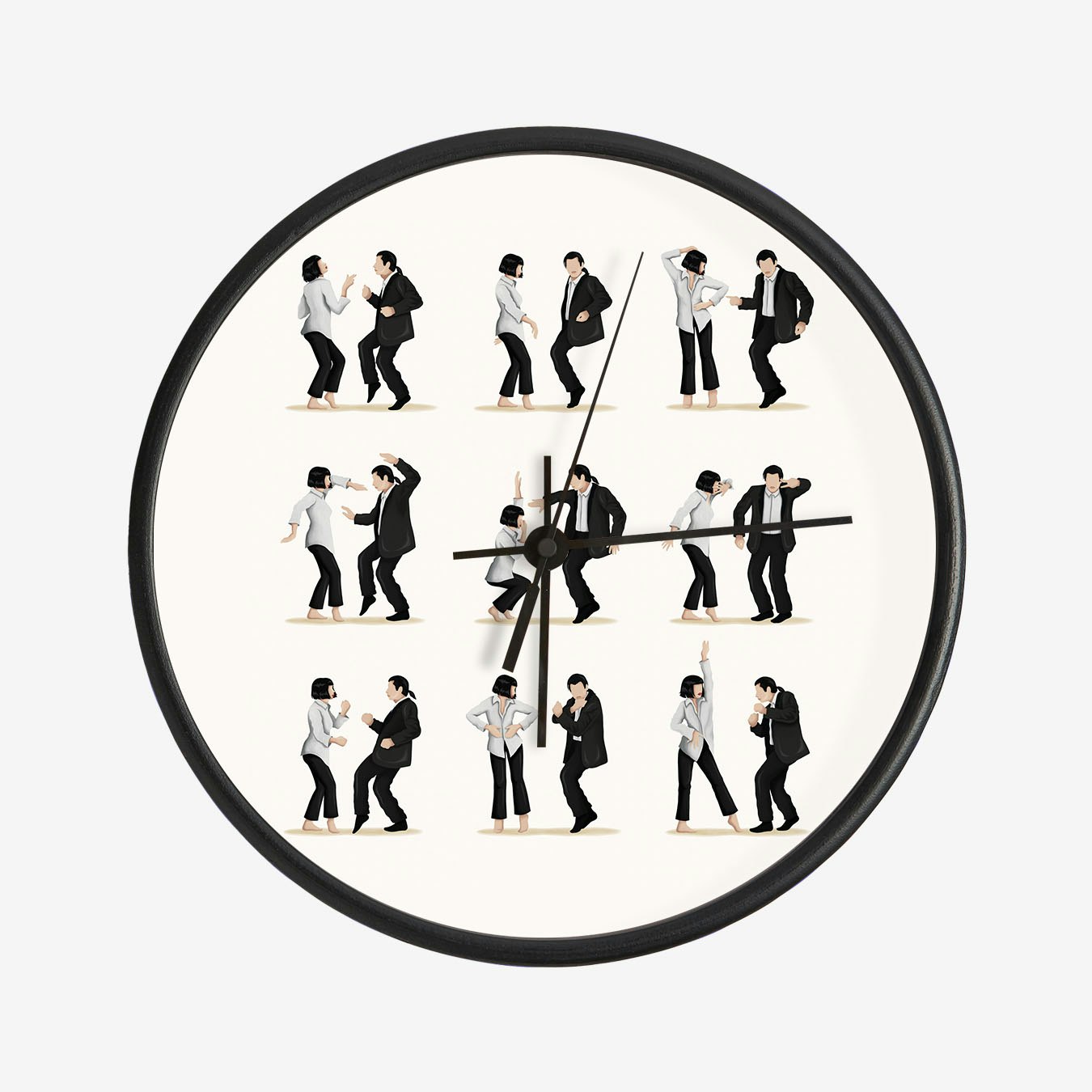 Pulp Fiction 2 Clock by Nour Tohme Fy