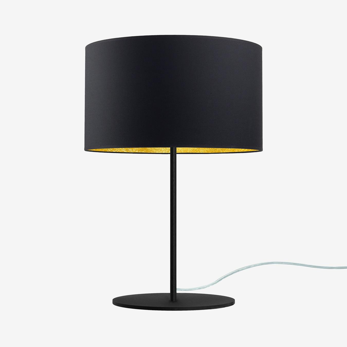 Mika Table Lamp Black Imitation Table Lamps With Black Shades | Wayfair