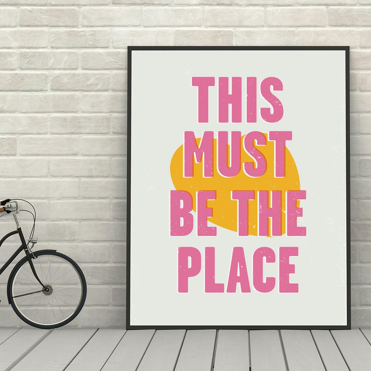 This Must Be The Place Ii Art Print By Mambo - Fy