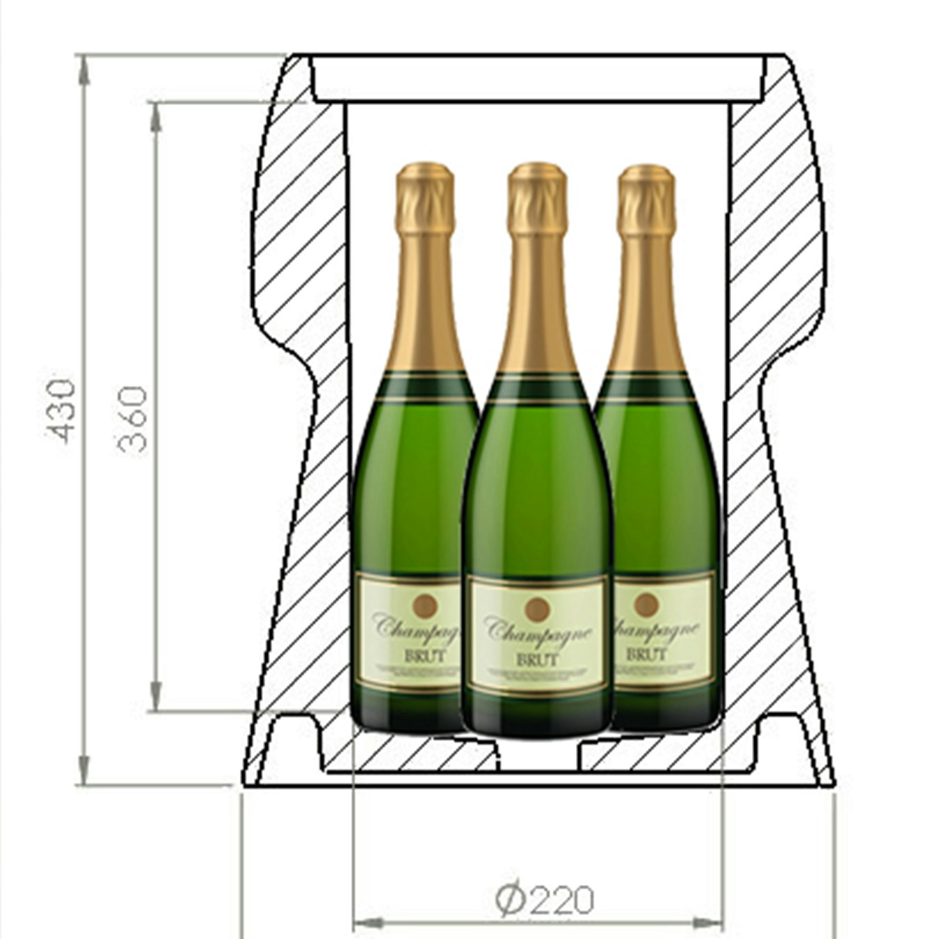 Alcohol Green Stool - Stools Item