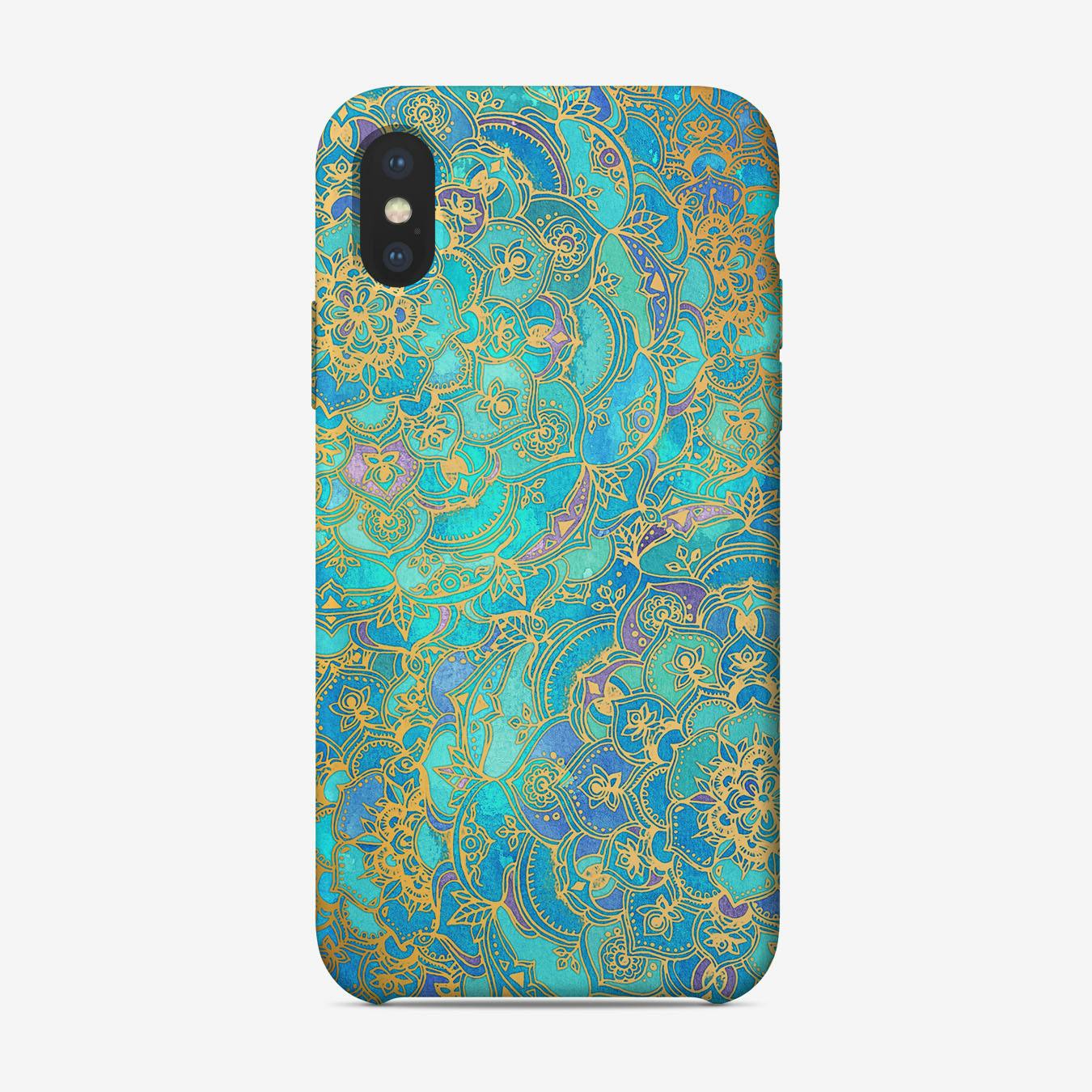 Blue & Cream Mandala iPhone 11 case Blue & Cream Mandala iPhone 11 case