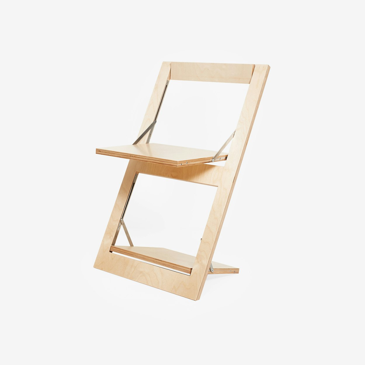 Fläpps Folding Chair - Birch clear by Ambivalenz - Fy