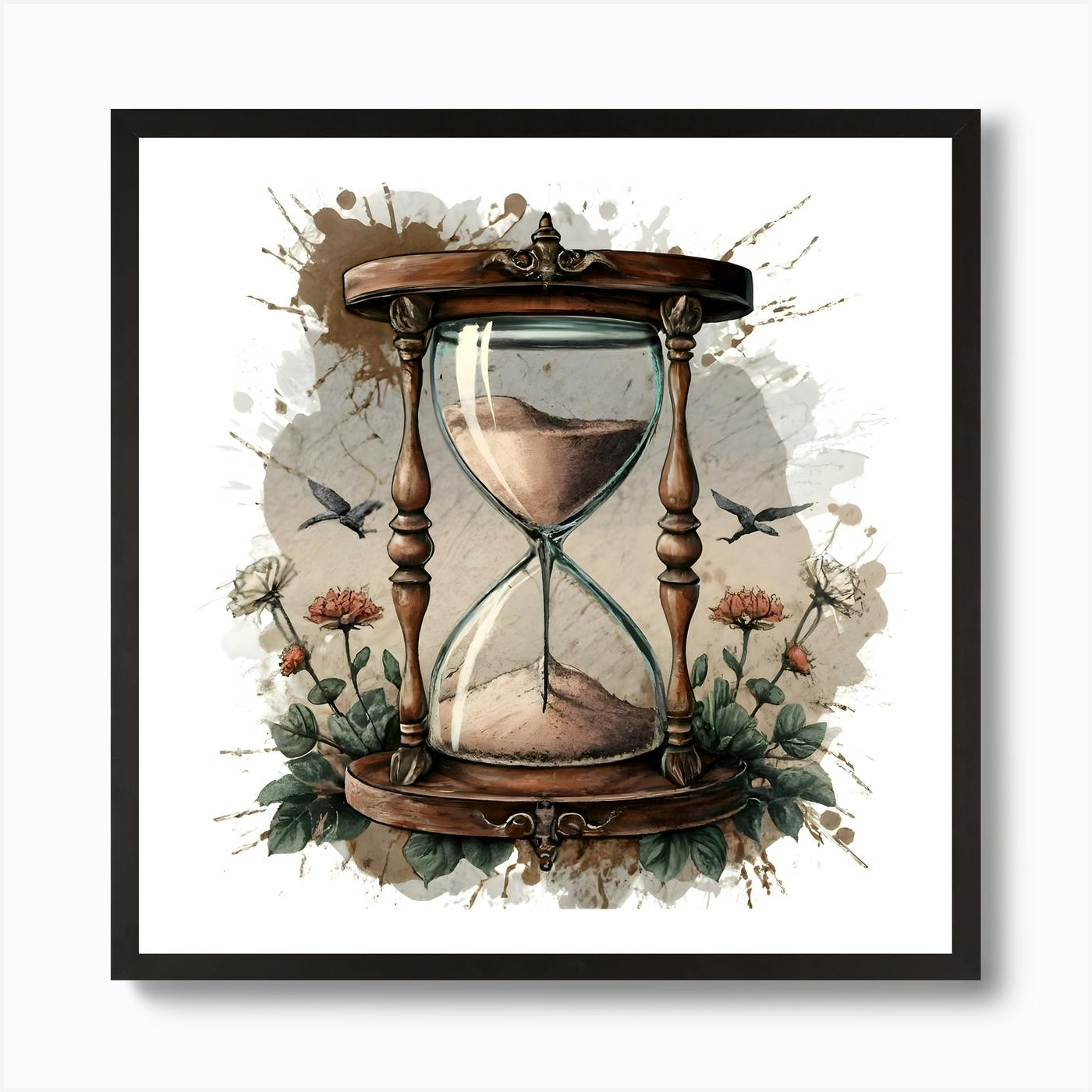 Hourglass 2025 abstract meaning