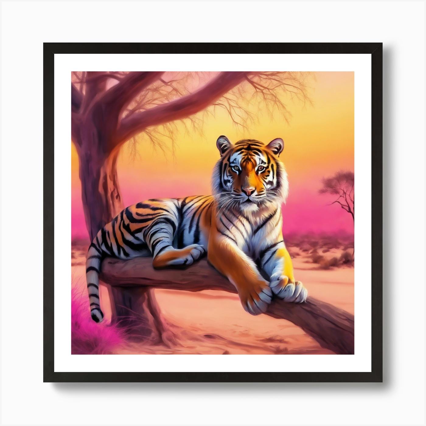 Tiger 4 Art Print