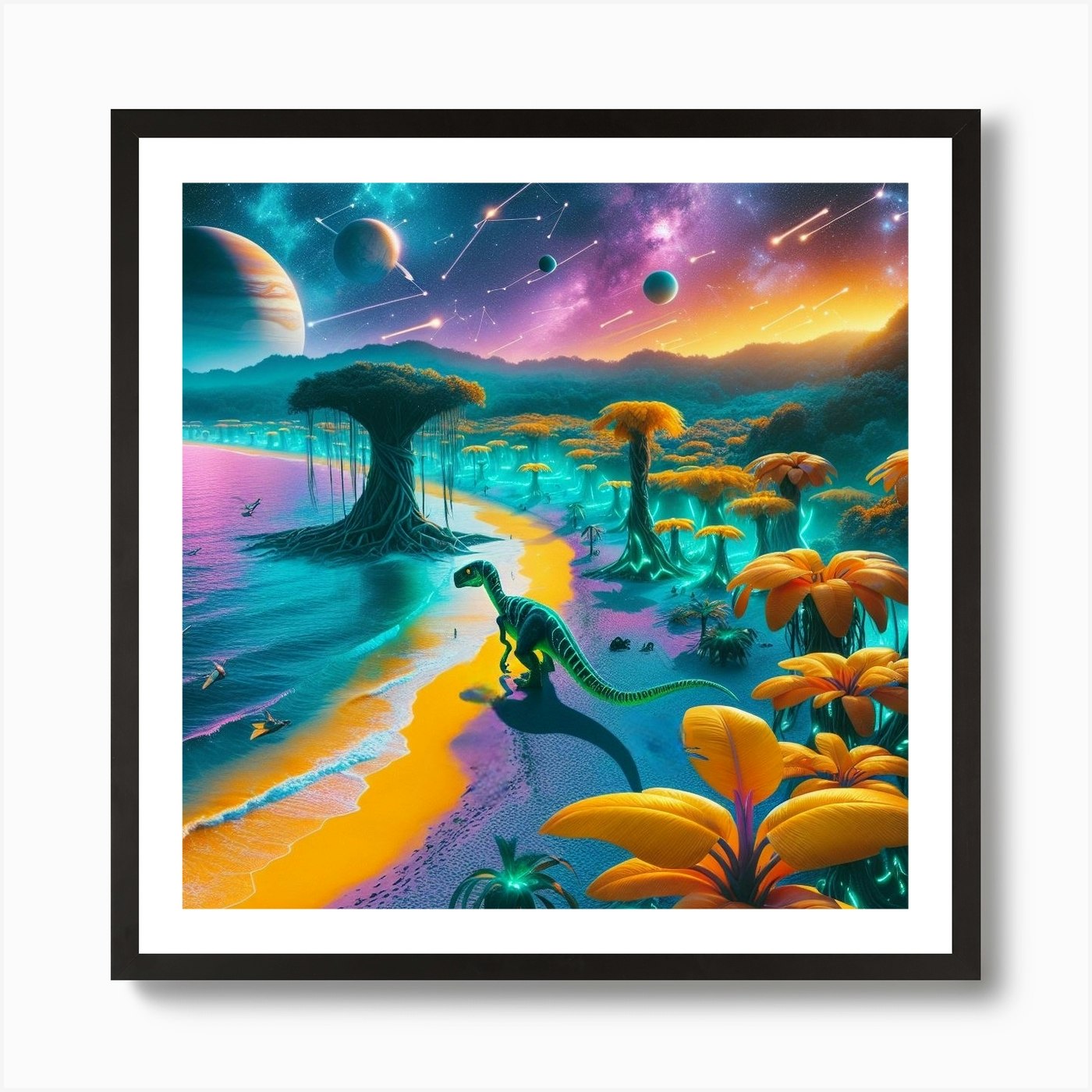 Somewhere deep in space Art Print by CatherineD - Fy