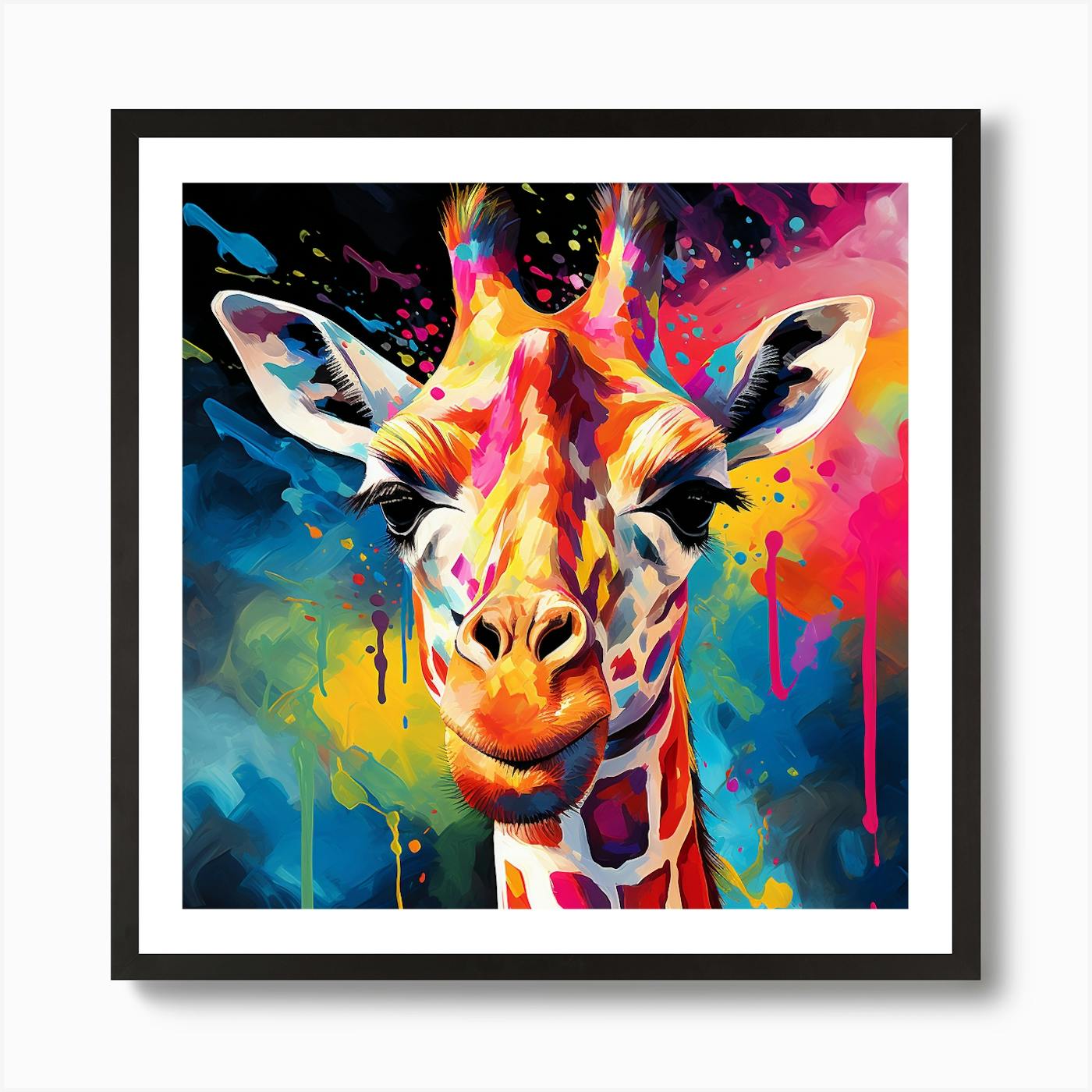 Giraffe retailer Fine Art Print: Bella