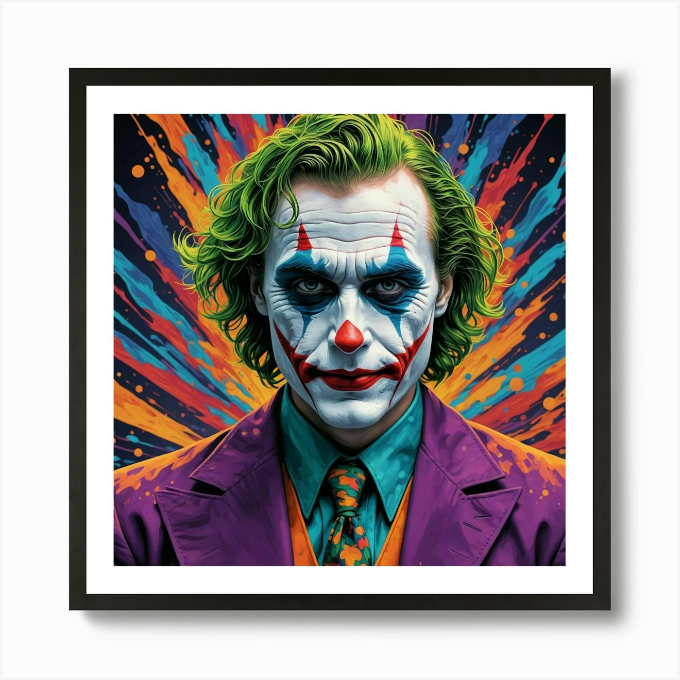 JOKER 油絵アート Joker 143 Art Print by Joker's Legacy - Fy