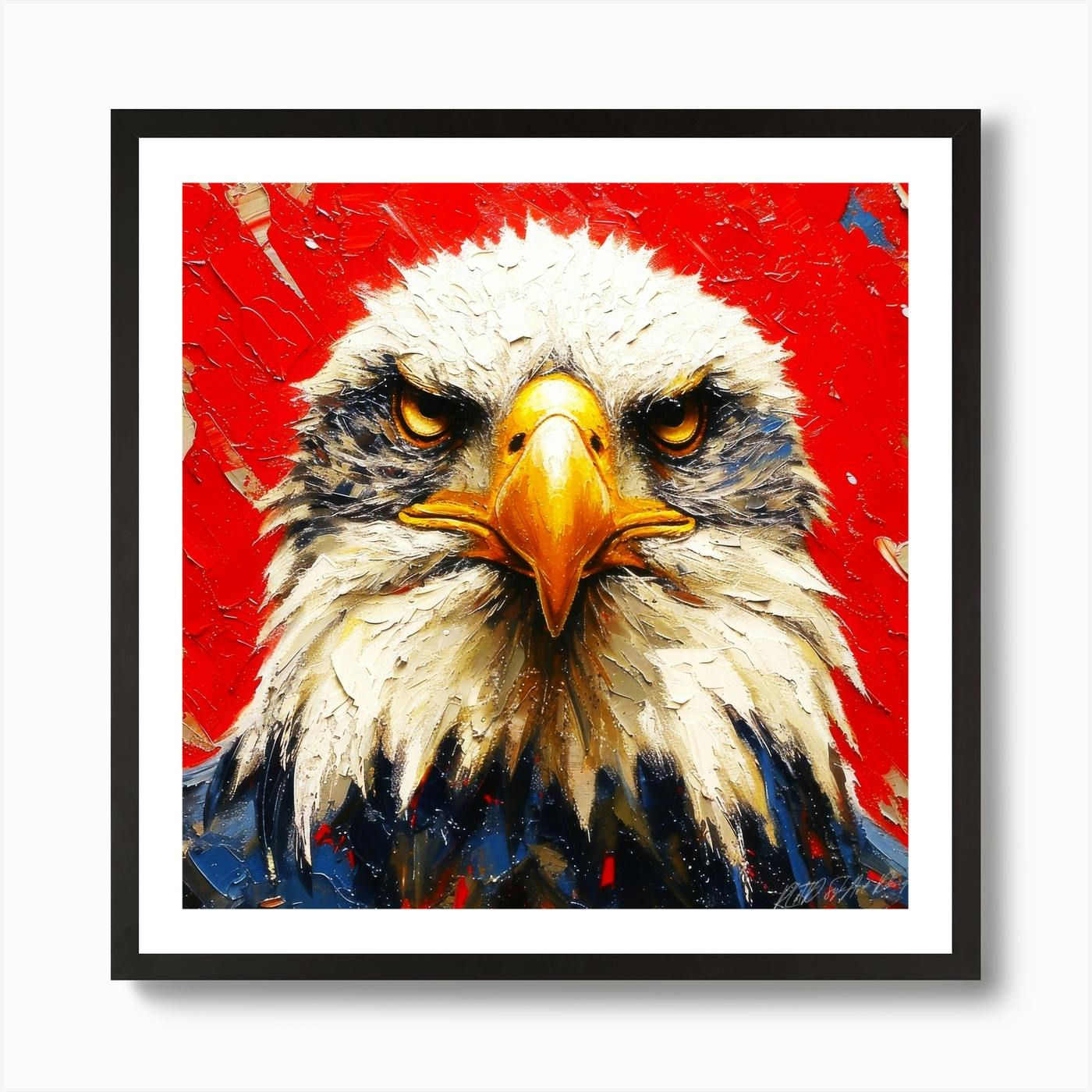 Eagle Eye - Acrylic store Wall Art Print, 12