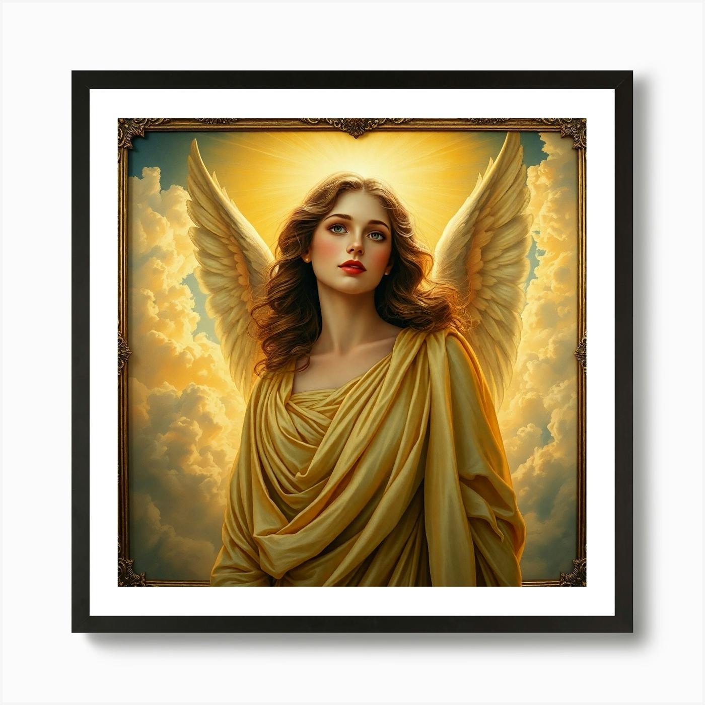 絵画 Night Angel #003 Angel 3 Art Print by Noctarius - Fy