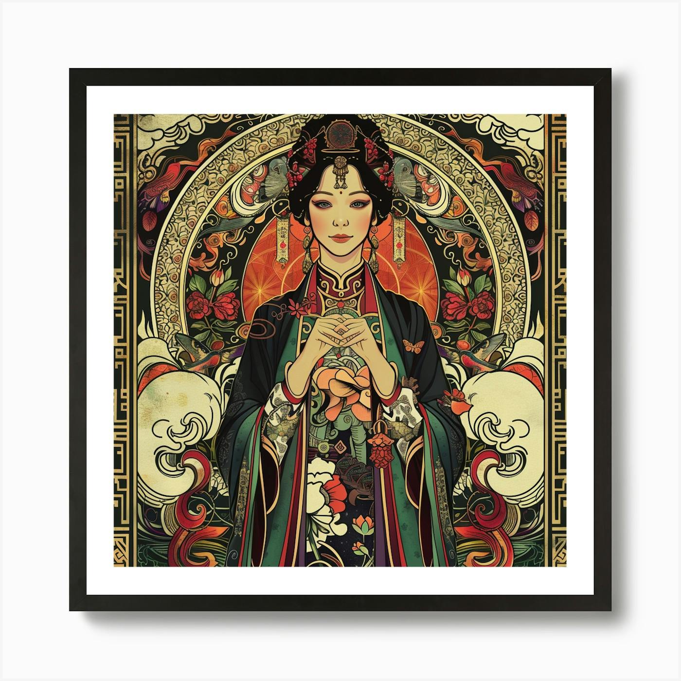 9473fe97 F3de 4d96 89af 2c277e3d7982 Art Print by frankiart - Fy
