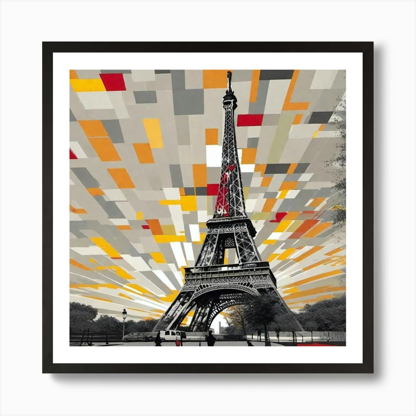 Paris Eiffel Tower 132 Art Print