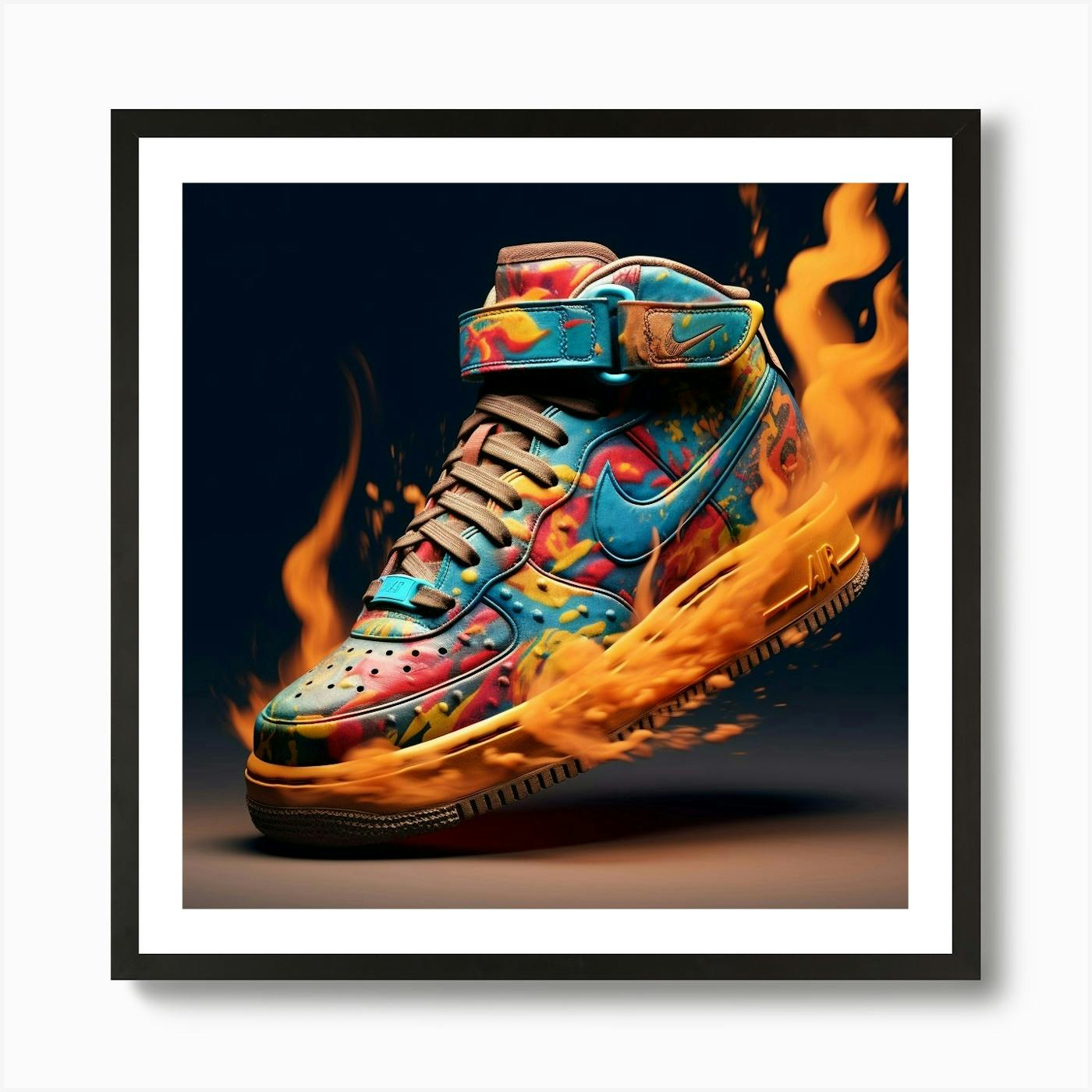 Nike Air Force 1 14 Art Print