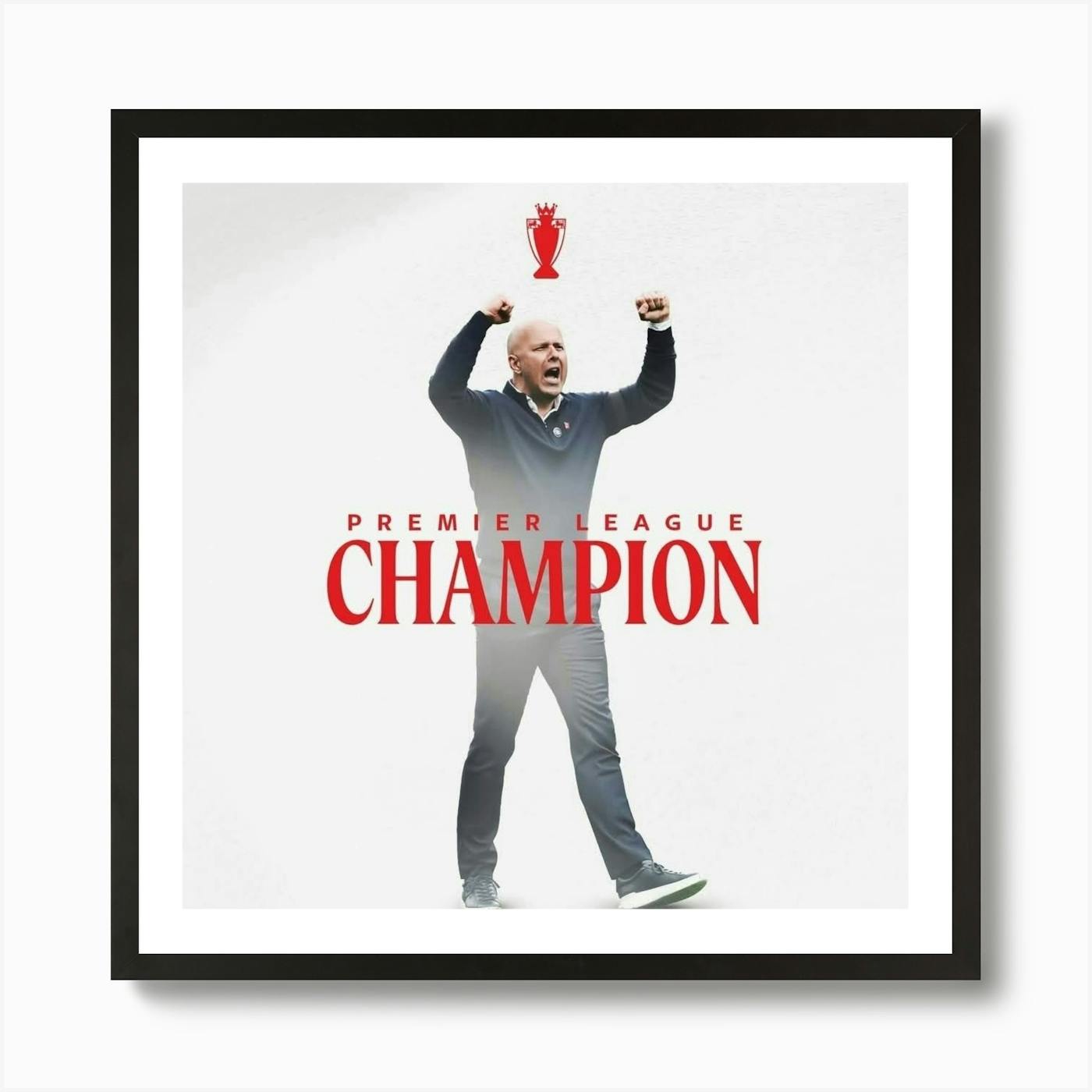 Premier League 絵画 LiverpoolwinningthePremierleag