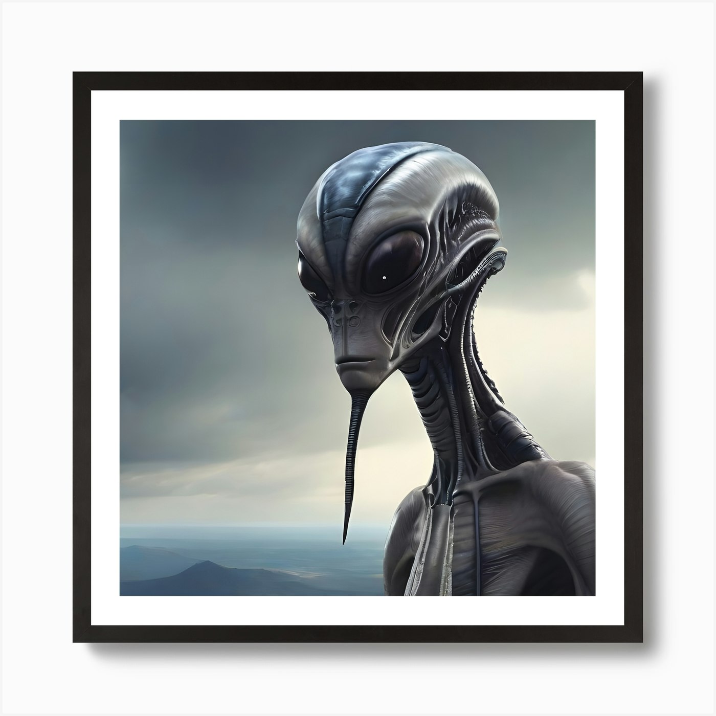 Alien 5 Art Print by WizardAI - Fy