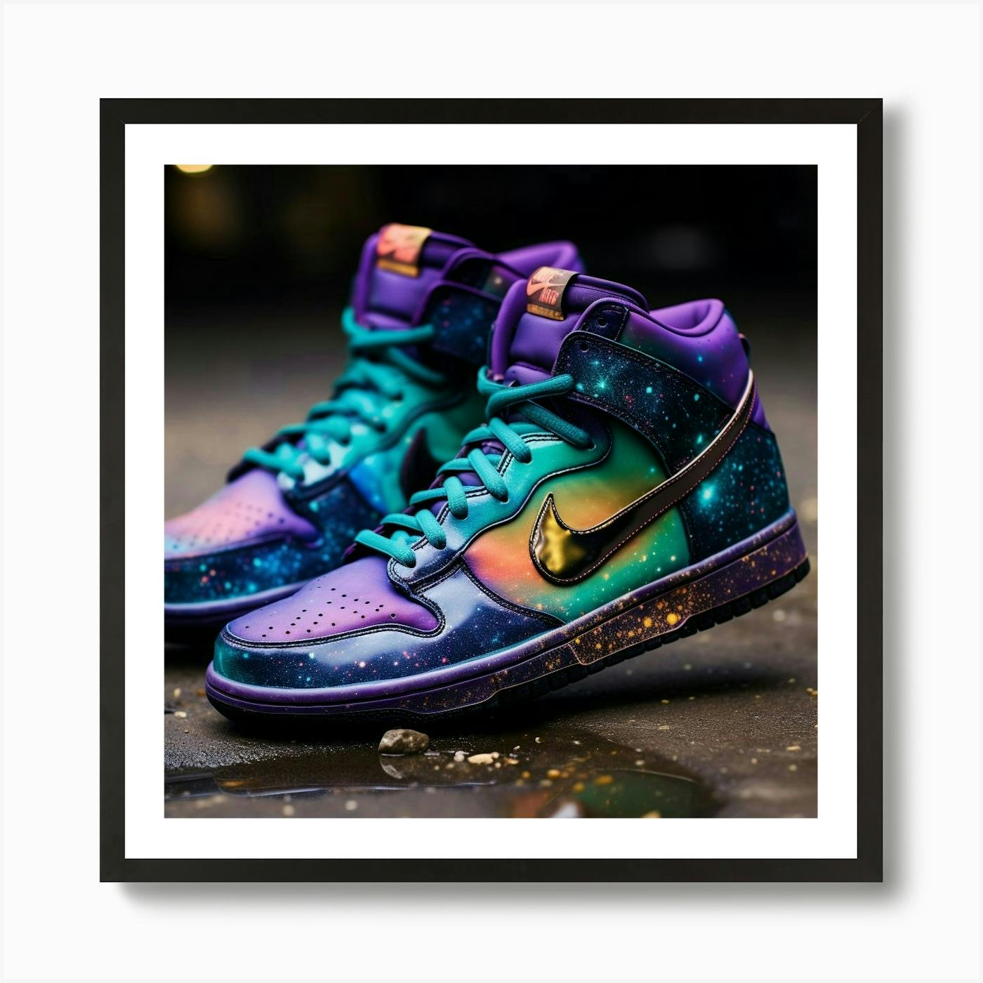 Nike Dunk High アートプリント Nike Dunk High 8 Art Print by The Department - Fy