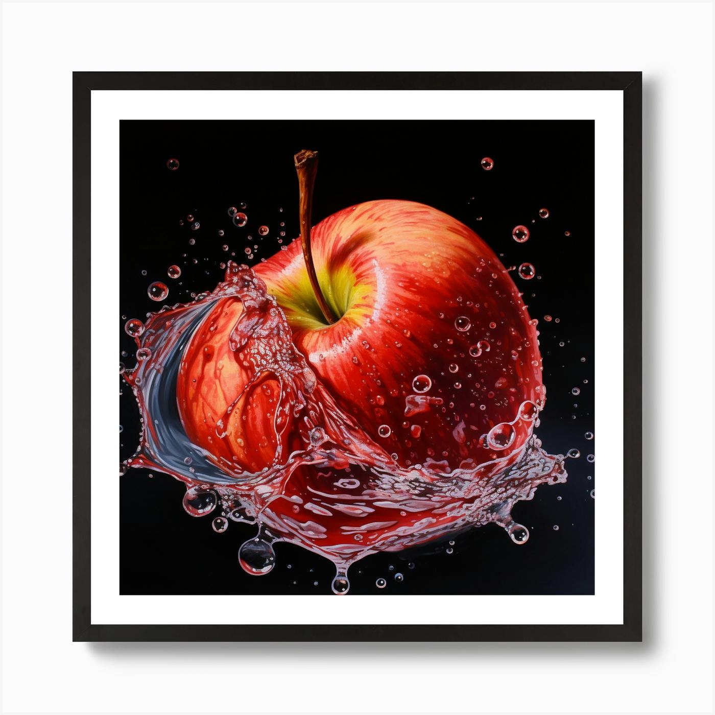 Big canvas top 31/2 apples painting