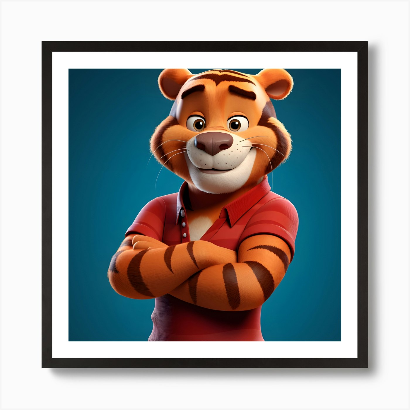 Tigger Art Print By Mohammed1996 - Fy